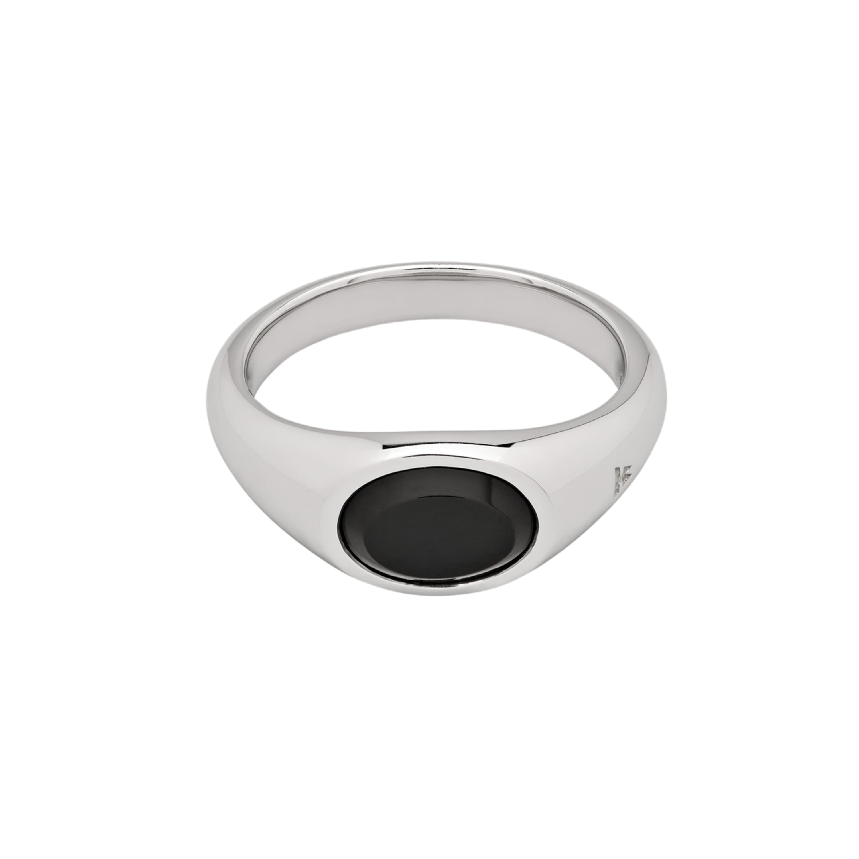 Ring, Joe Onyx sølv