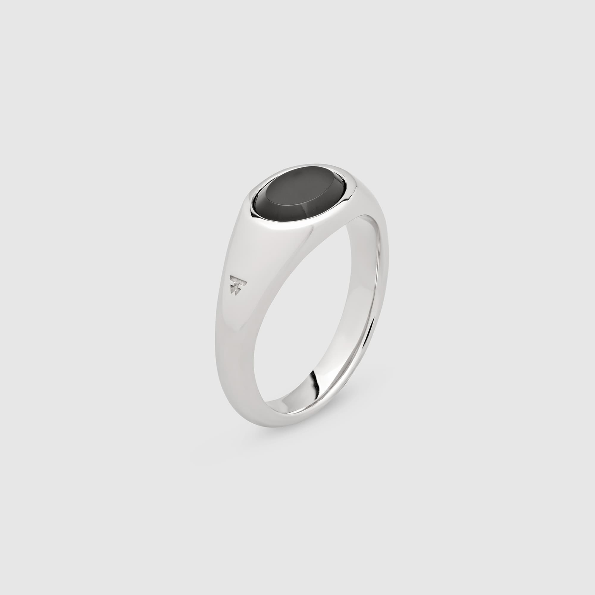 Ring, Joe Onyx sølv
