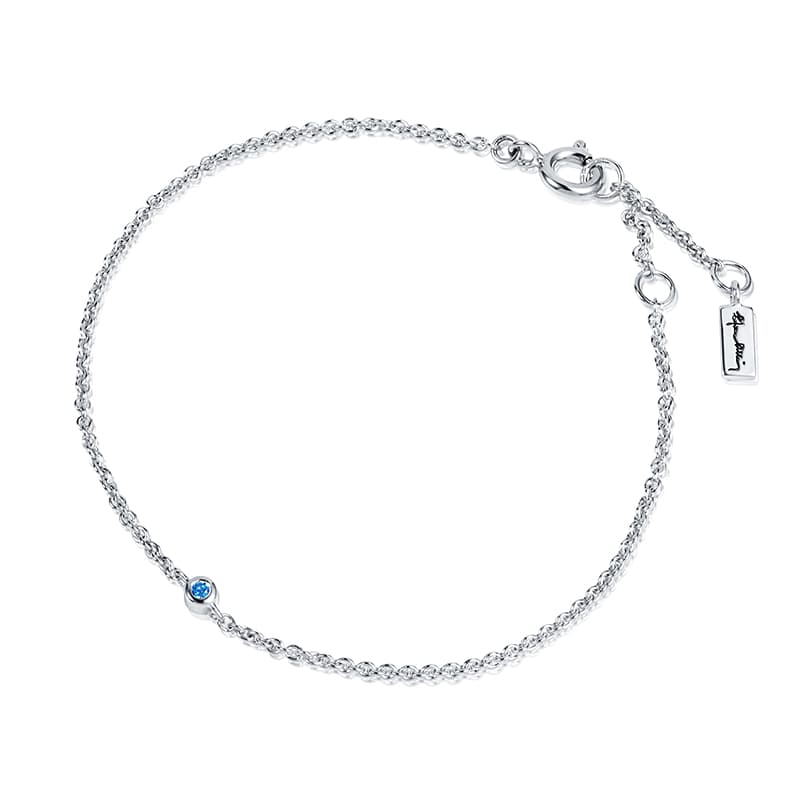 Armbånd, Micro Blink Topas blå