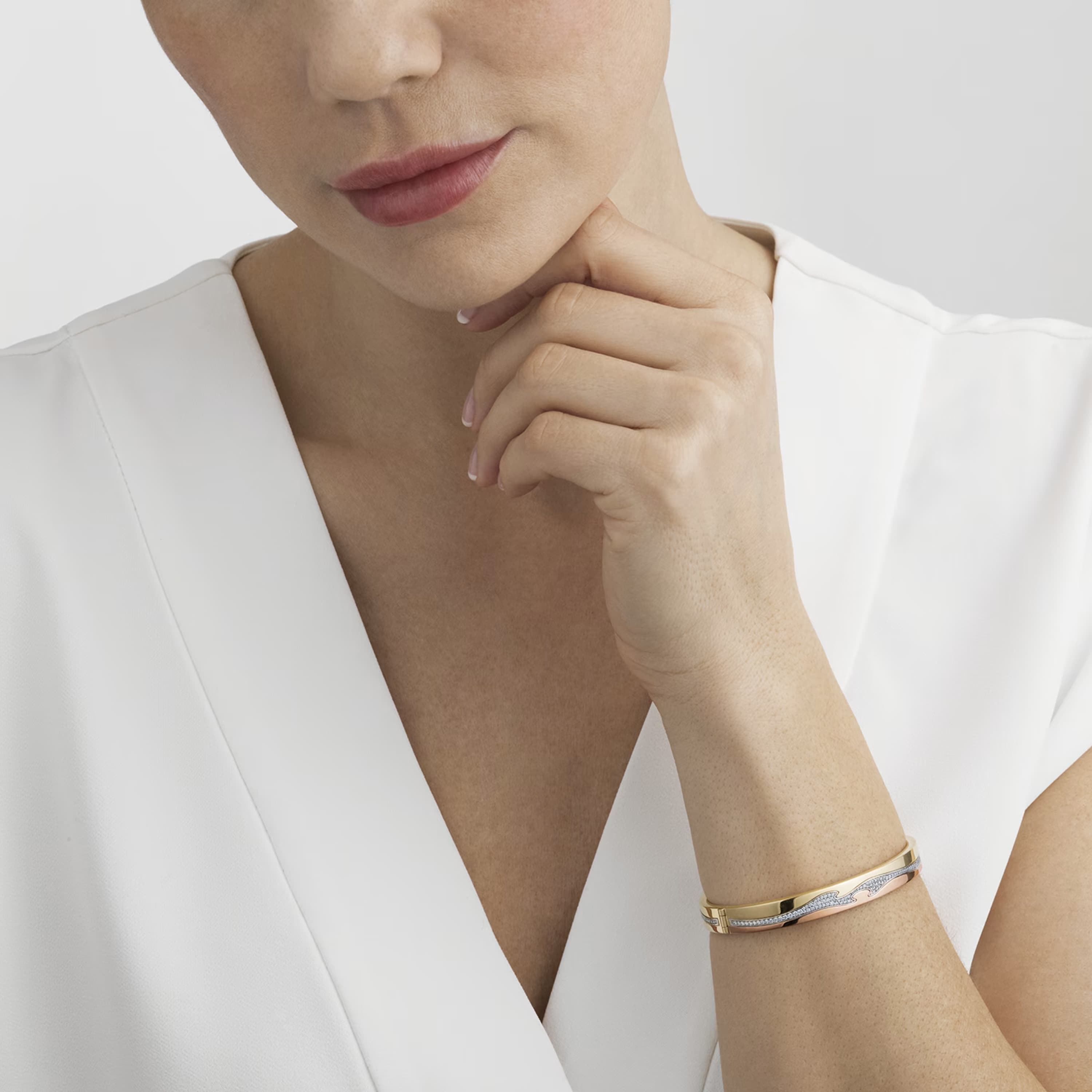 Armring, Fusion med diamanter