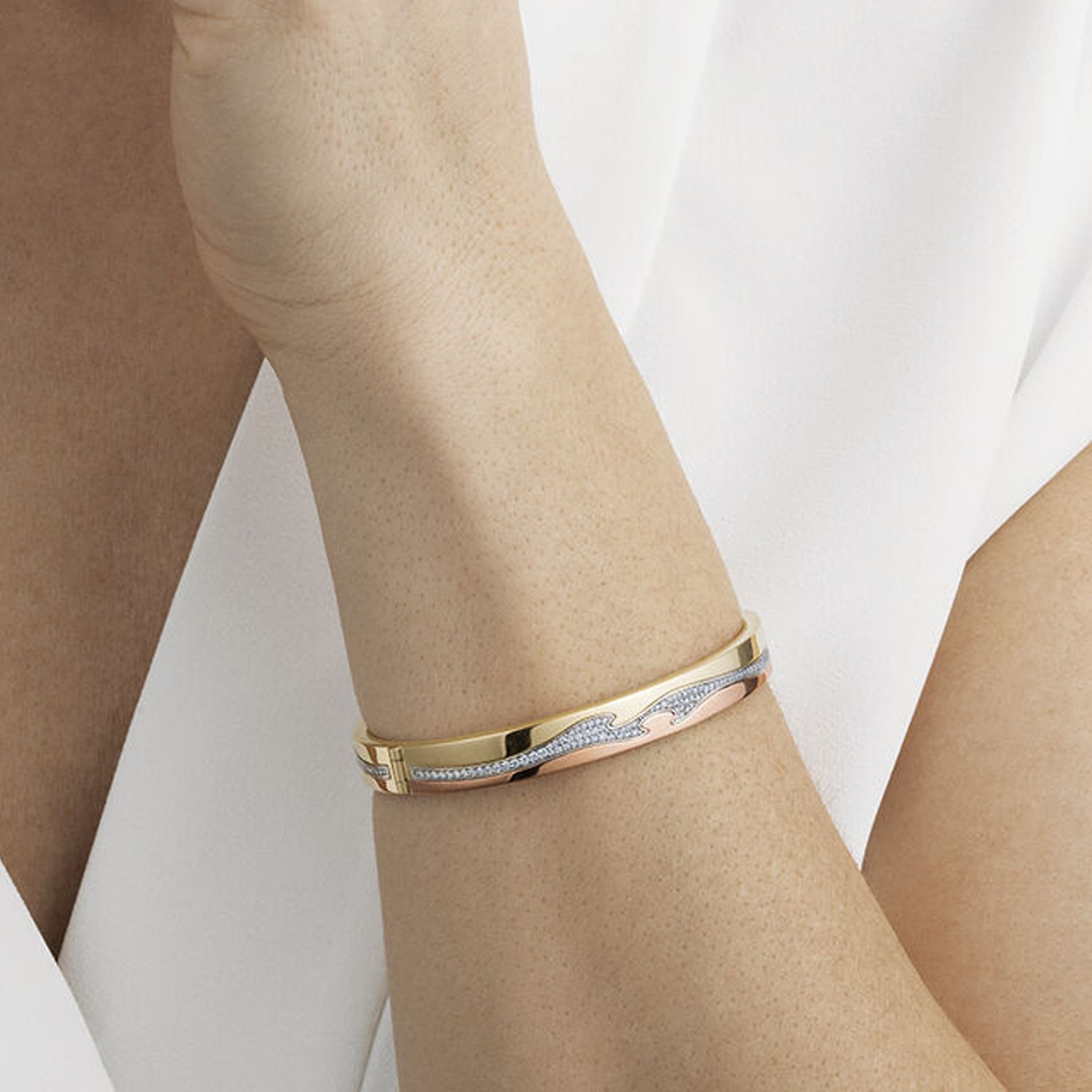 Armring, Fusion med diamanter
