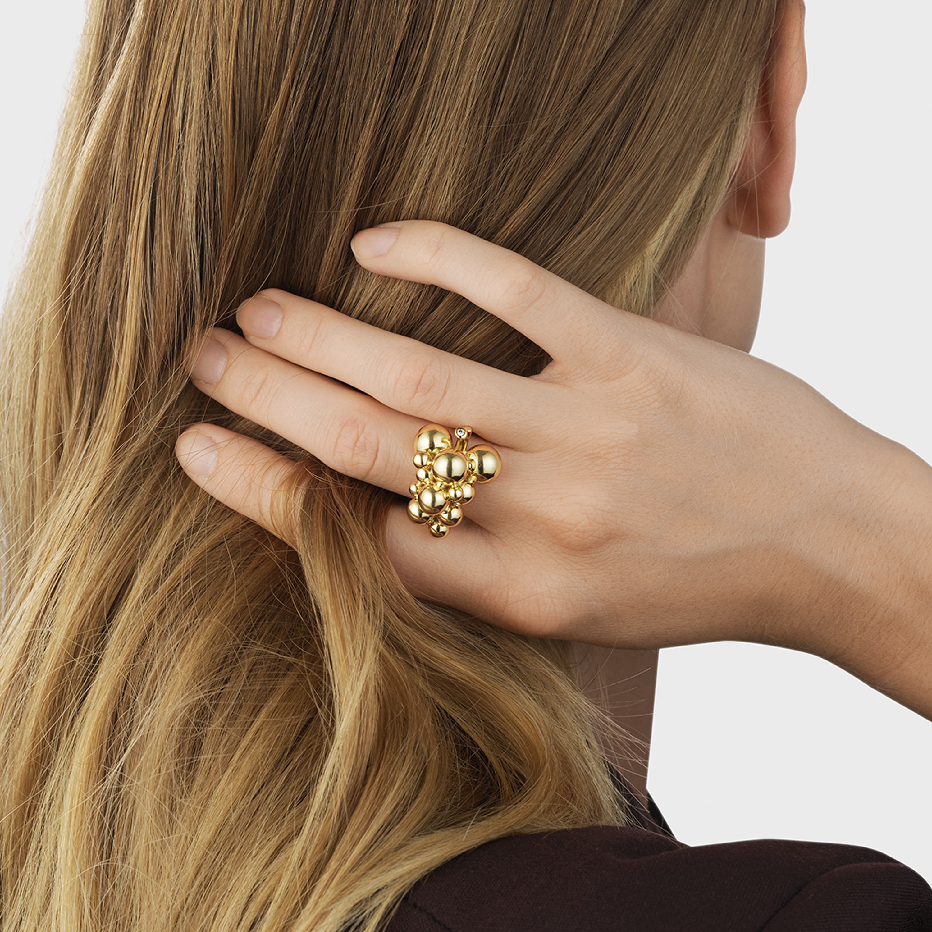 Ring, Moonlight Grapes 0,02 ct