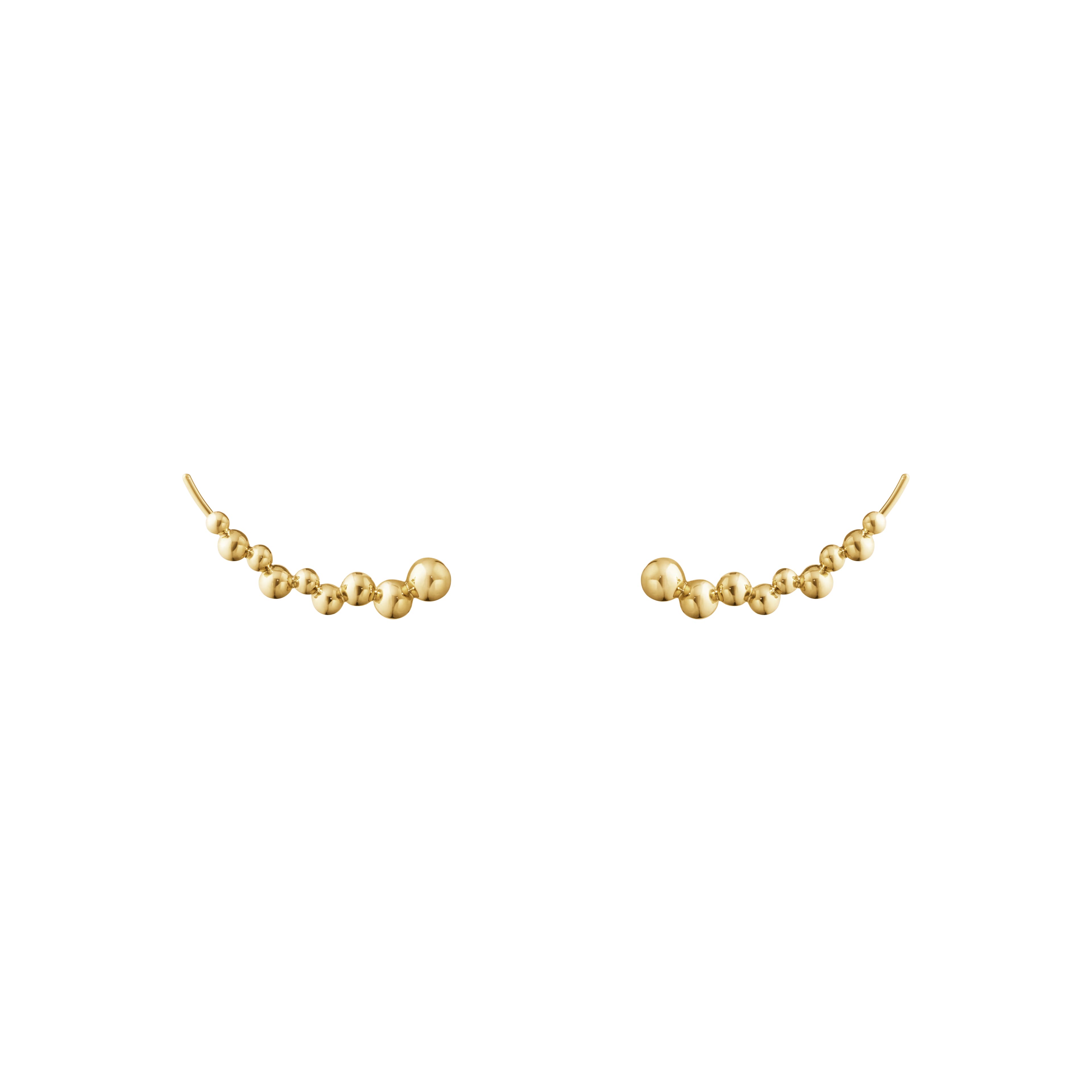 Øredobber, Moonlight Grapes vertikale gult gull