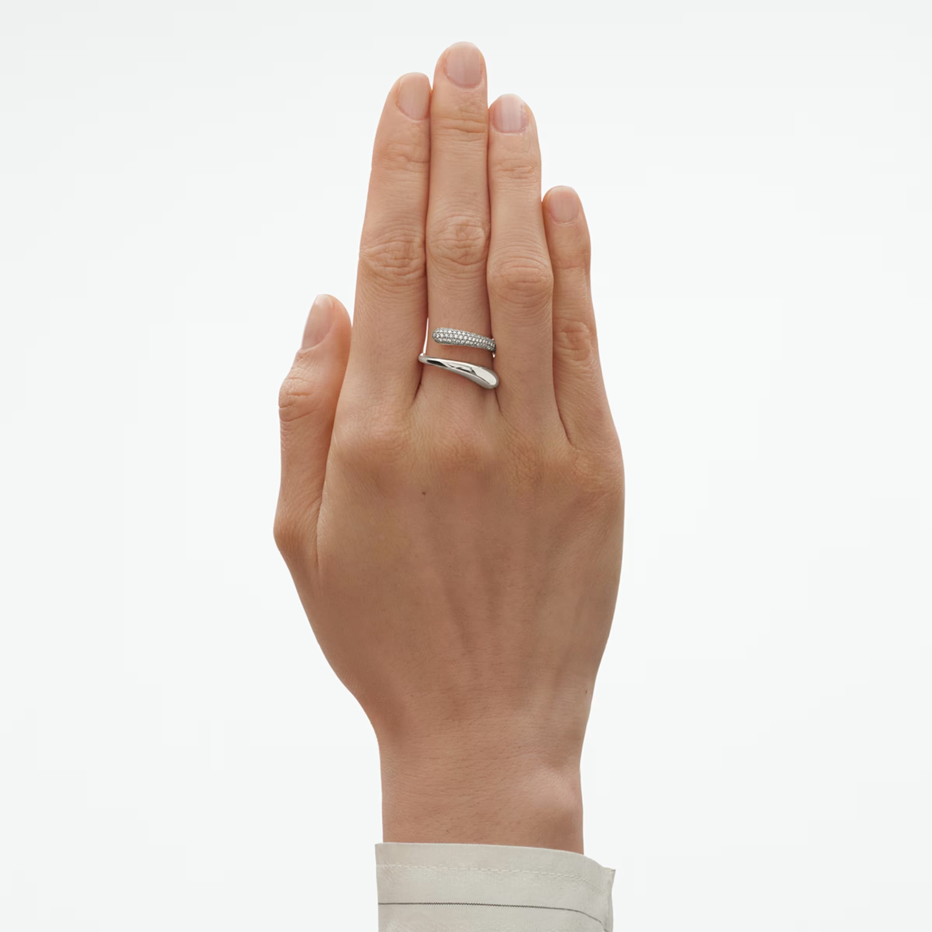 Ring, Mercy Twist pavè 0,37 ct