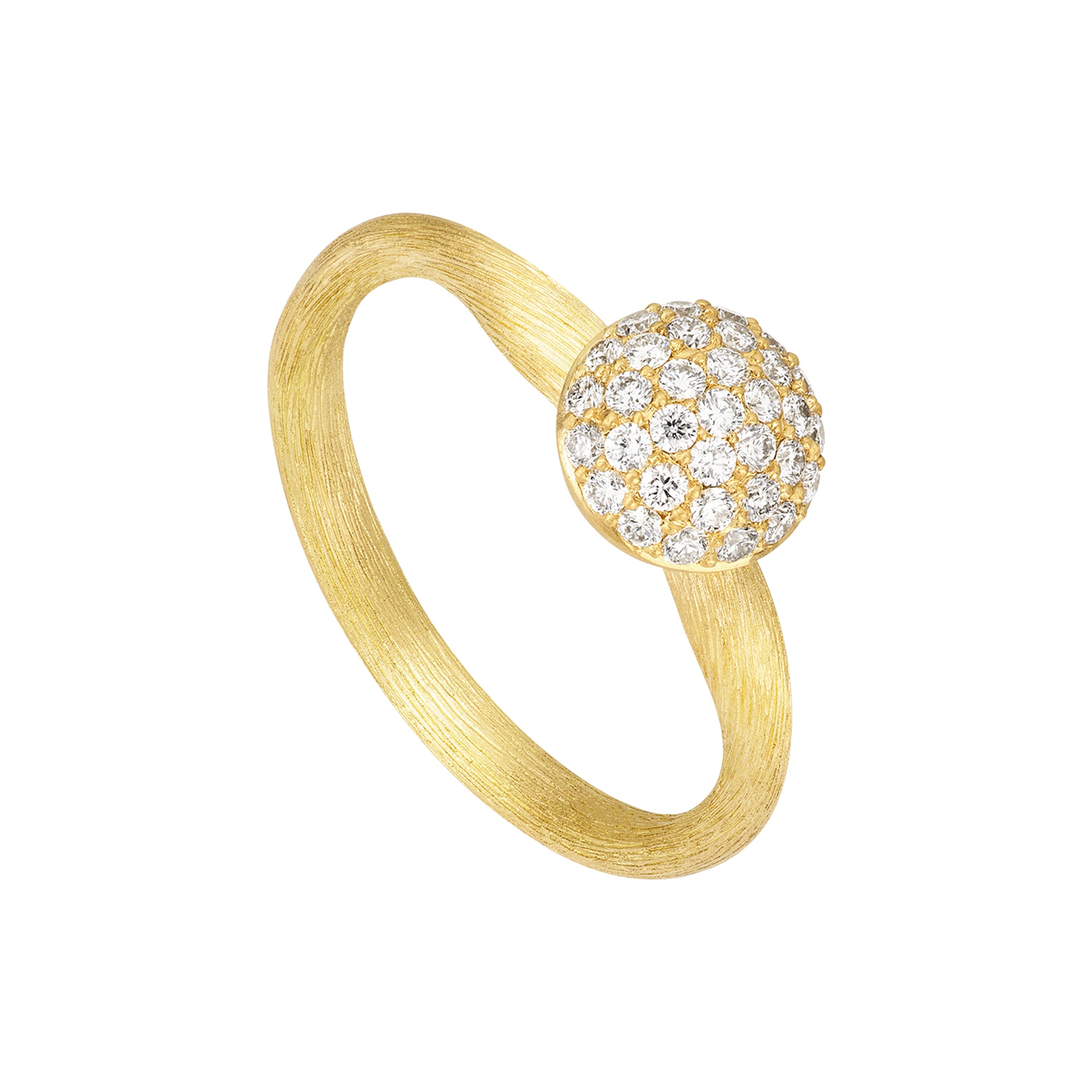 Ring, Mushroom Beam diamanter 0,37 ct
