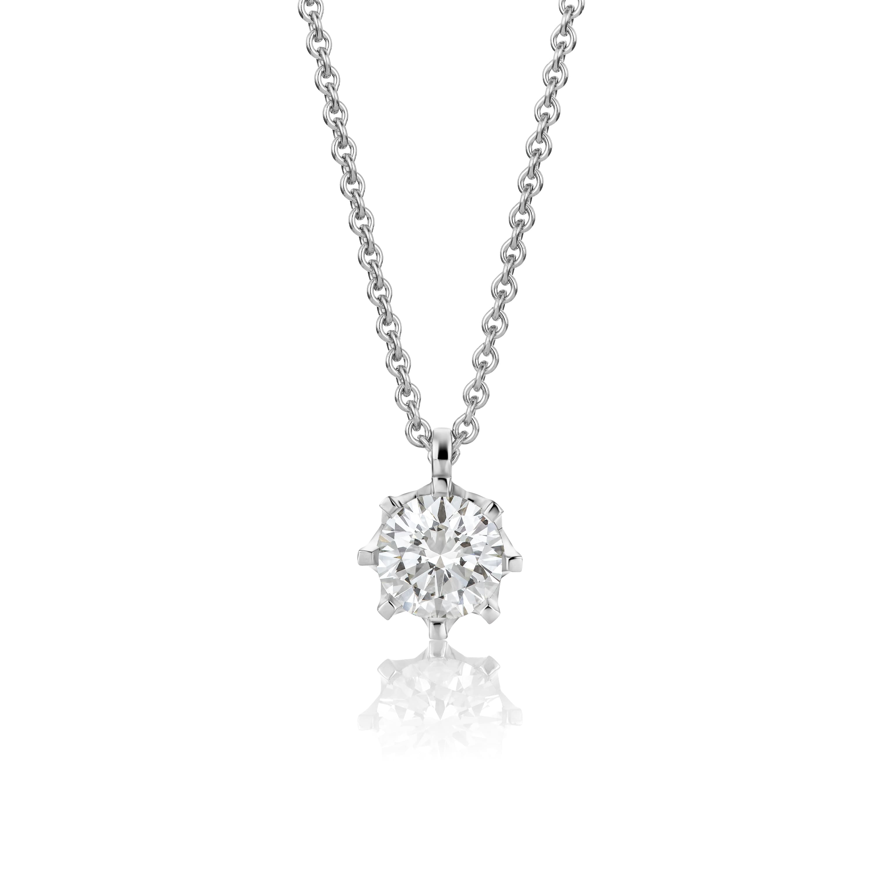 Kjede, D-A 1876 diamant 1,50 ct