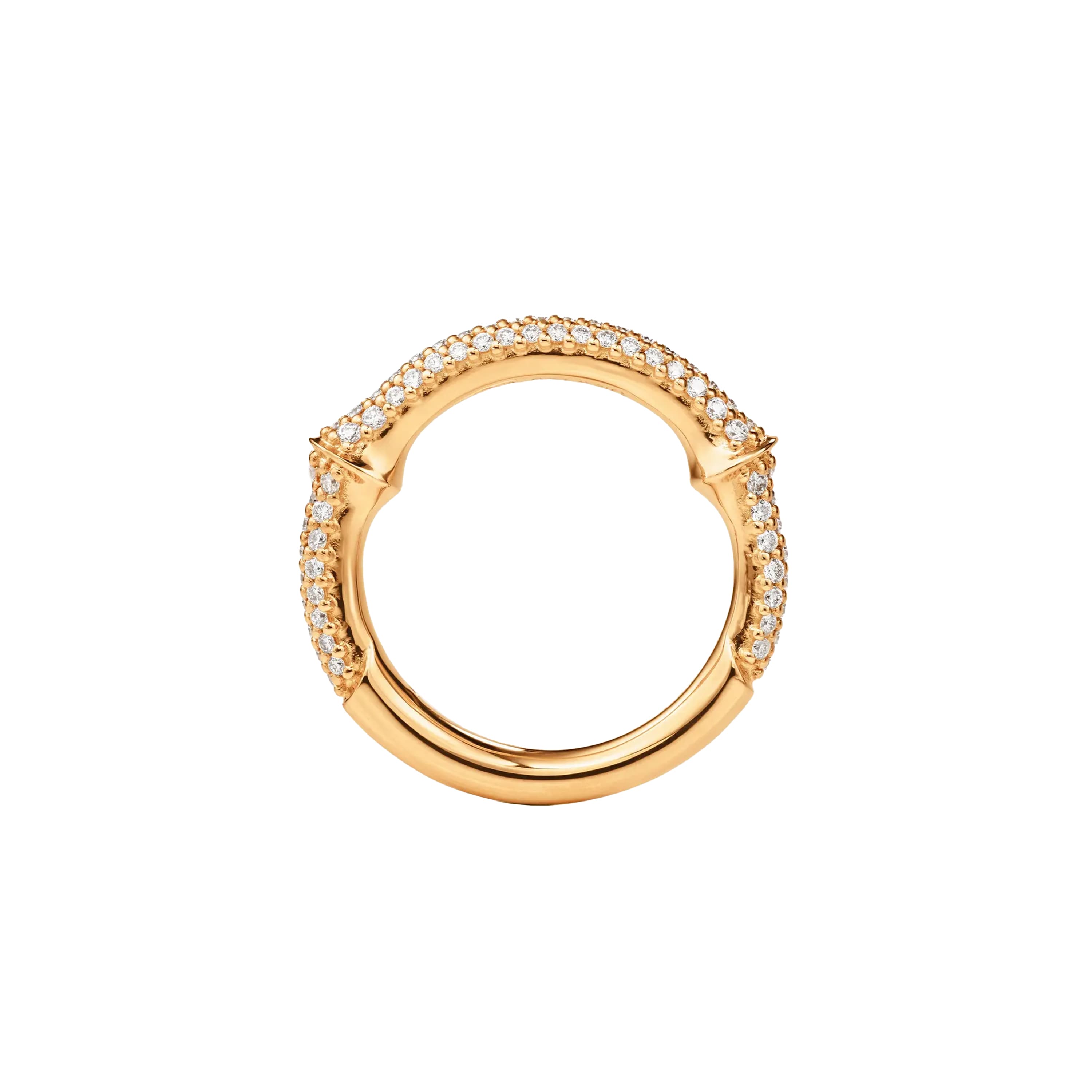 Ring, Nature halvpavért 0,50 ct