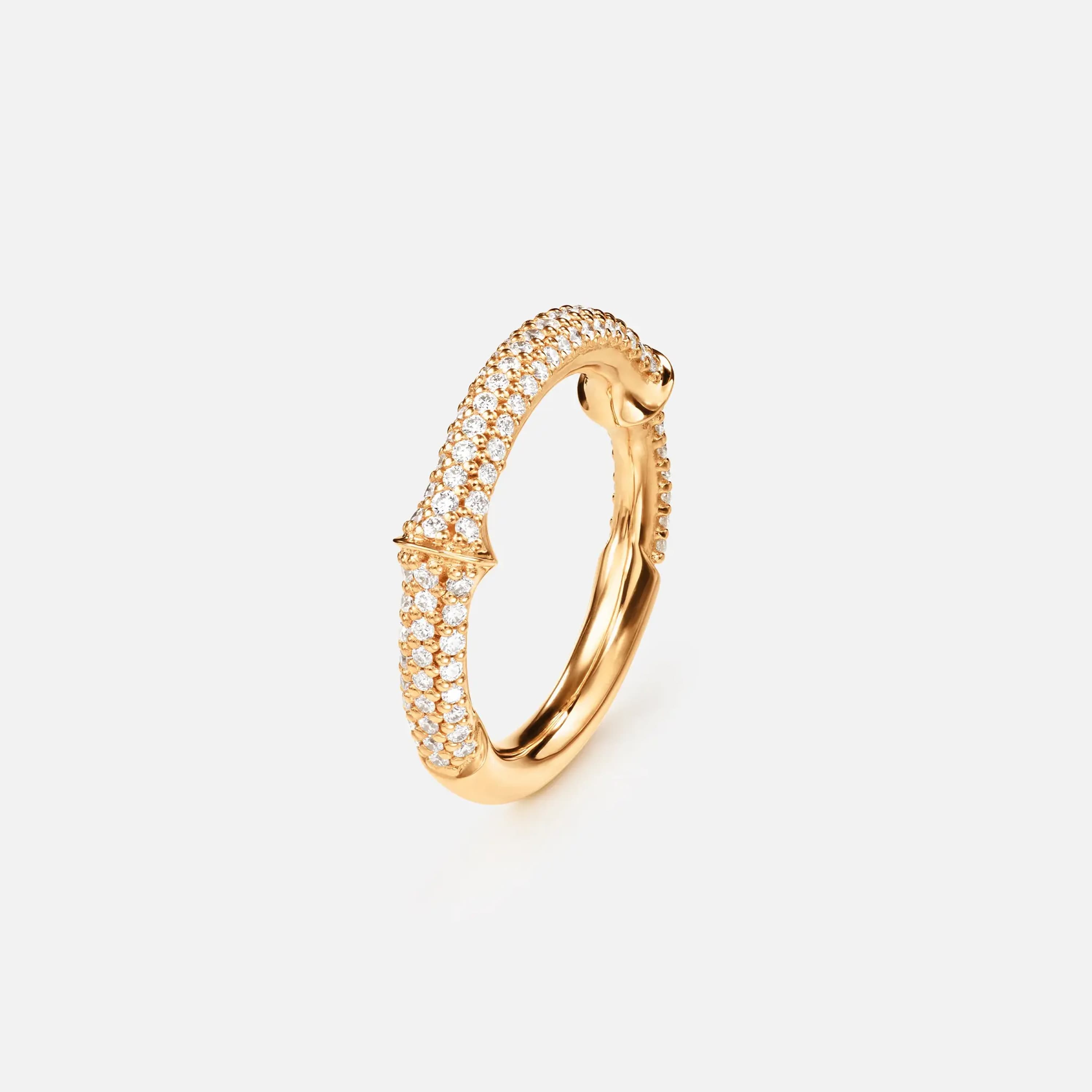 Ring, Nature halvpavért 0,50 ct