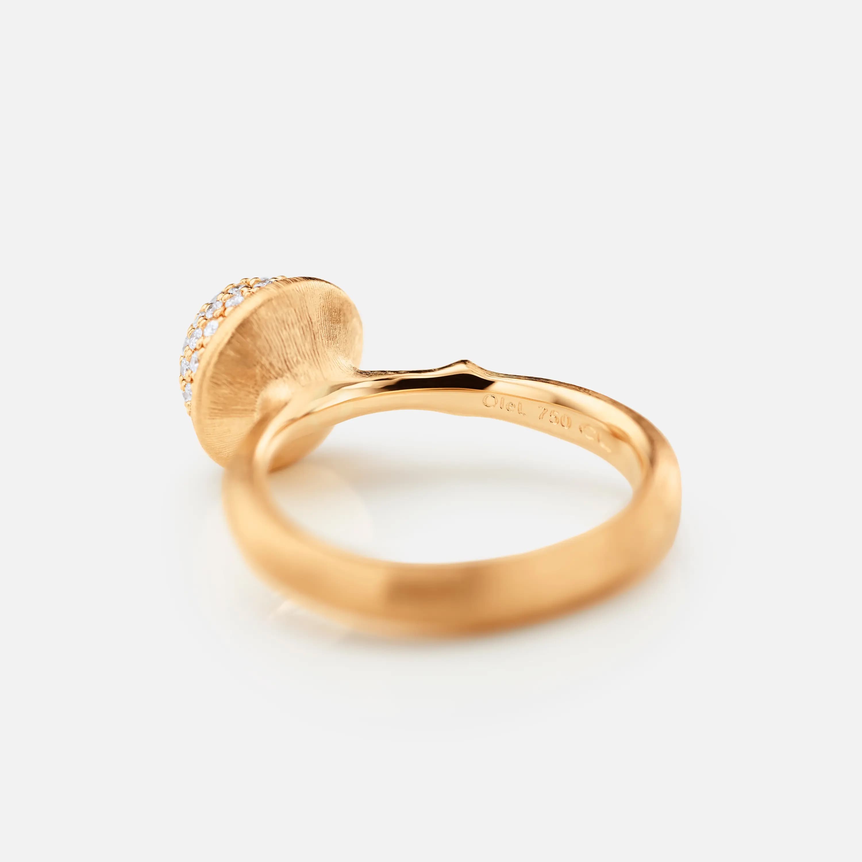 Ring, Lotus pavért medium 