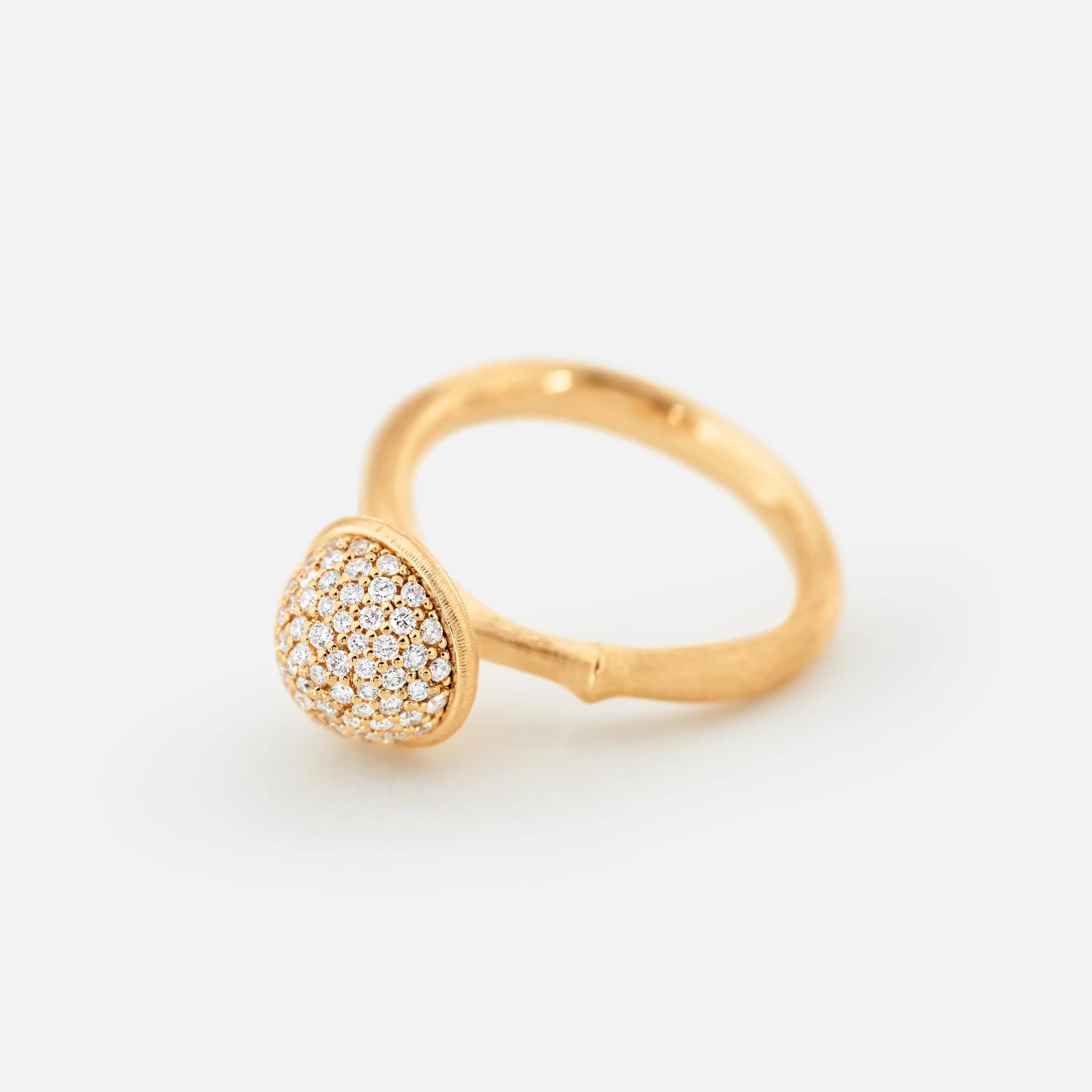 Ring, Lotus pavért medium 