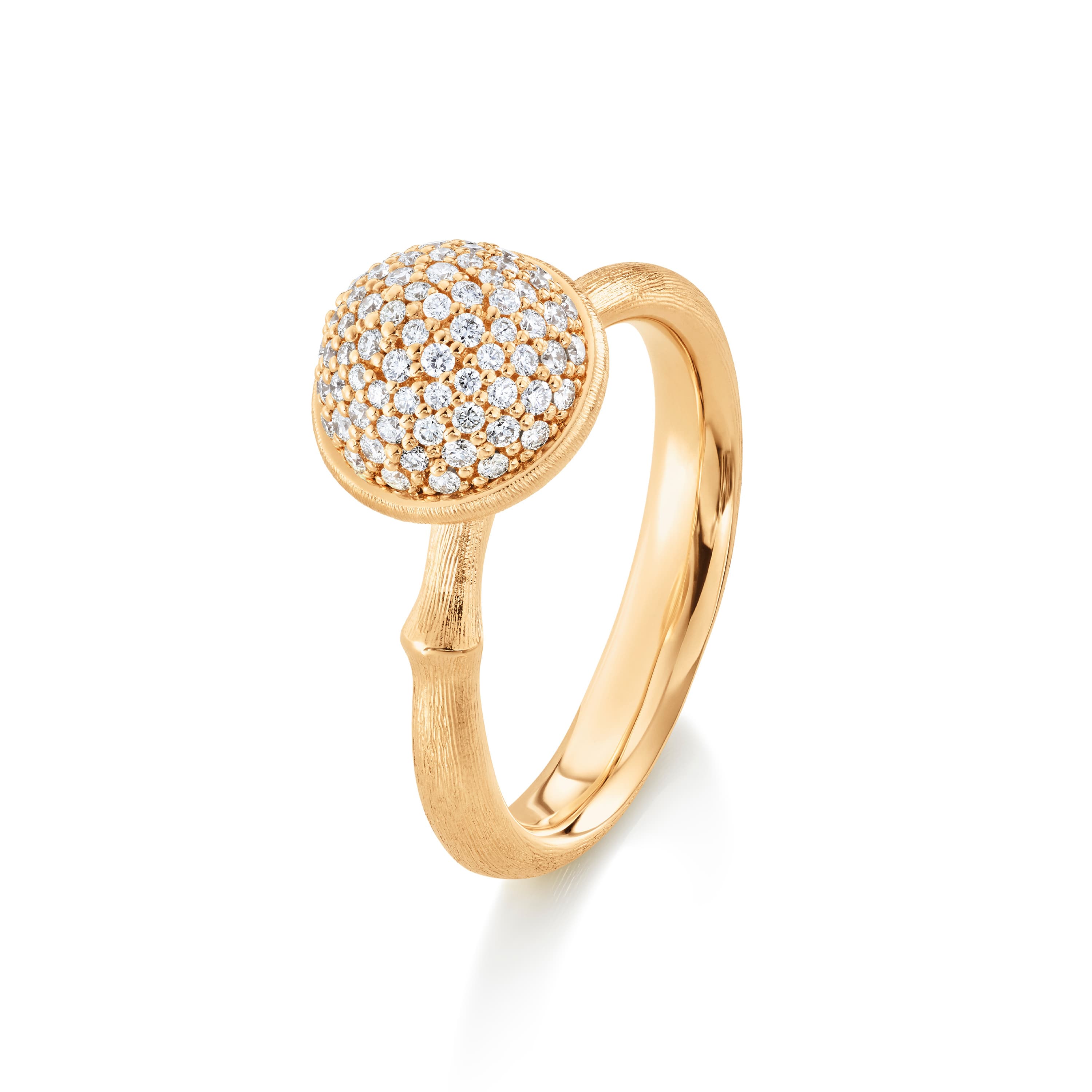 Ring, Lotus pavért medium 