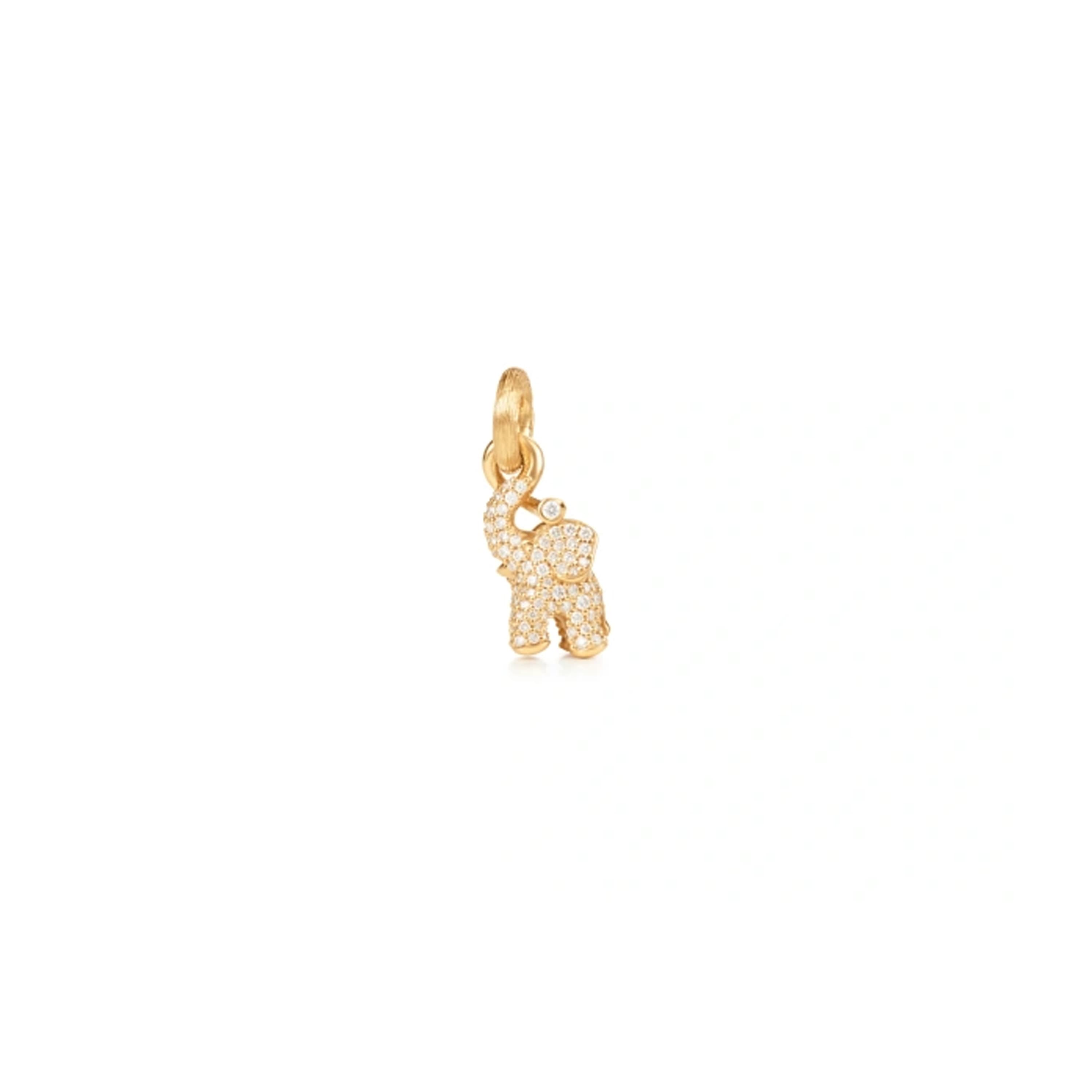 Anheng, Elephant charm pavé mini
