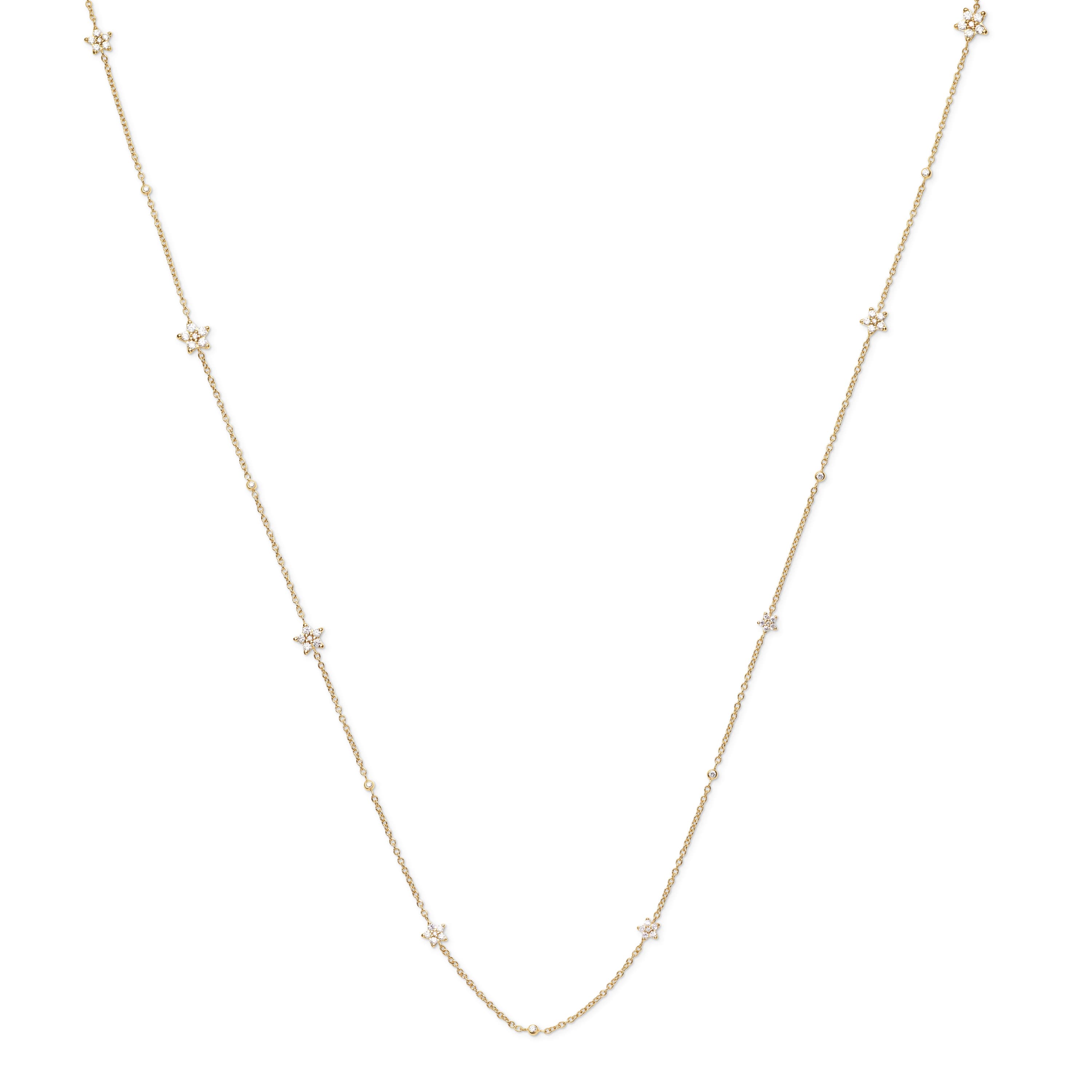 Kjede, Shooting Stars Collier - 80 cm