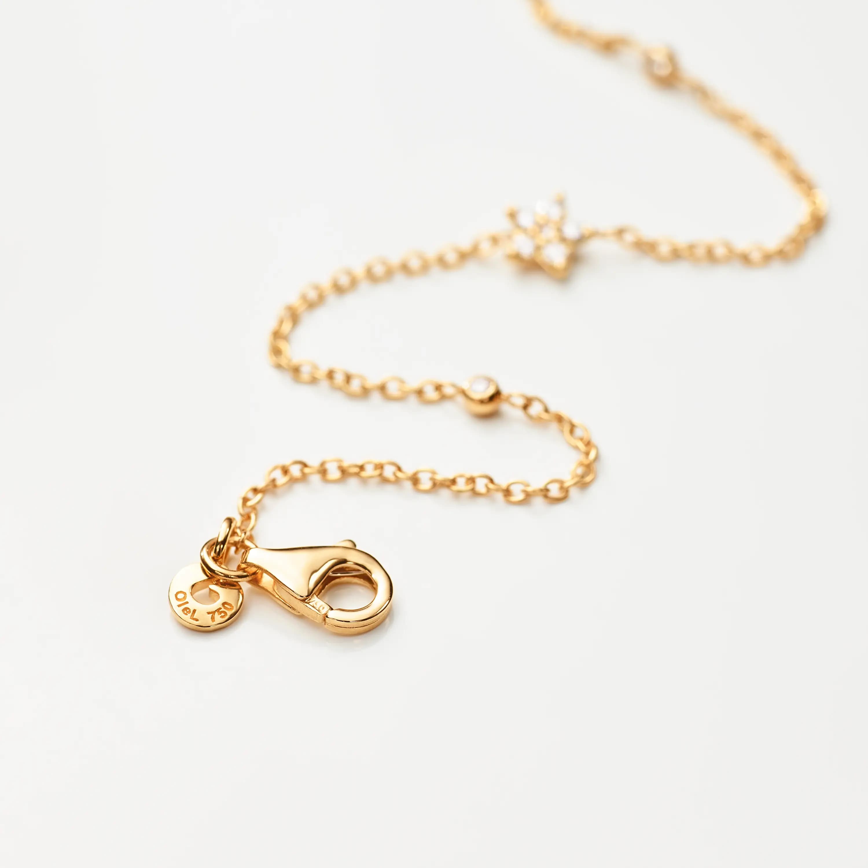 Kjede, Shooting Stars Collier - 80 cm