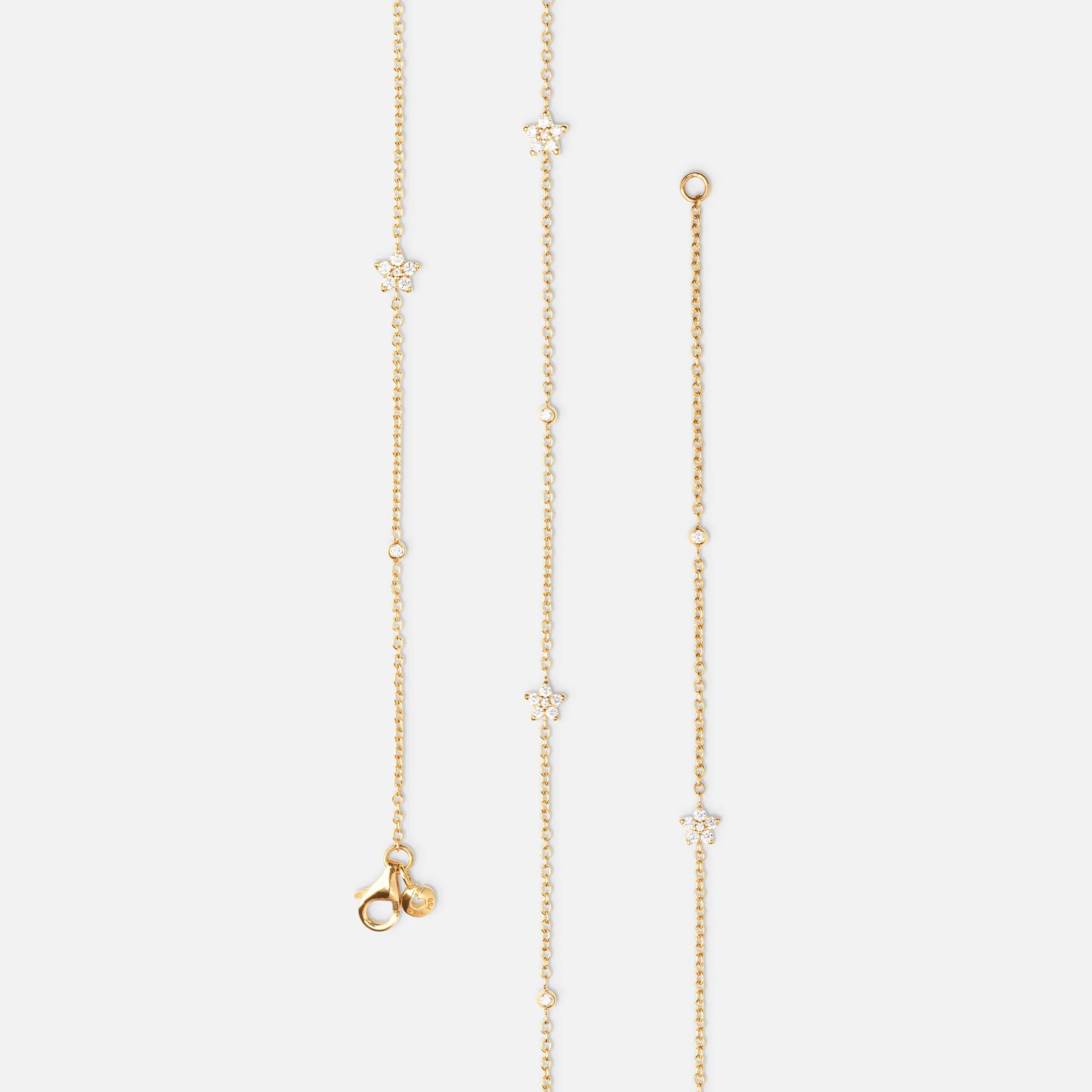 Kjede, Shooting Stars Collier - 80 cm