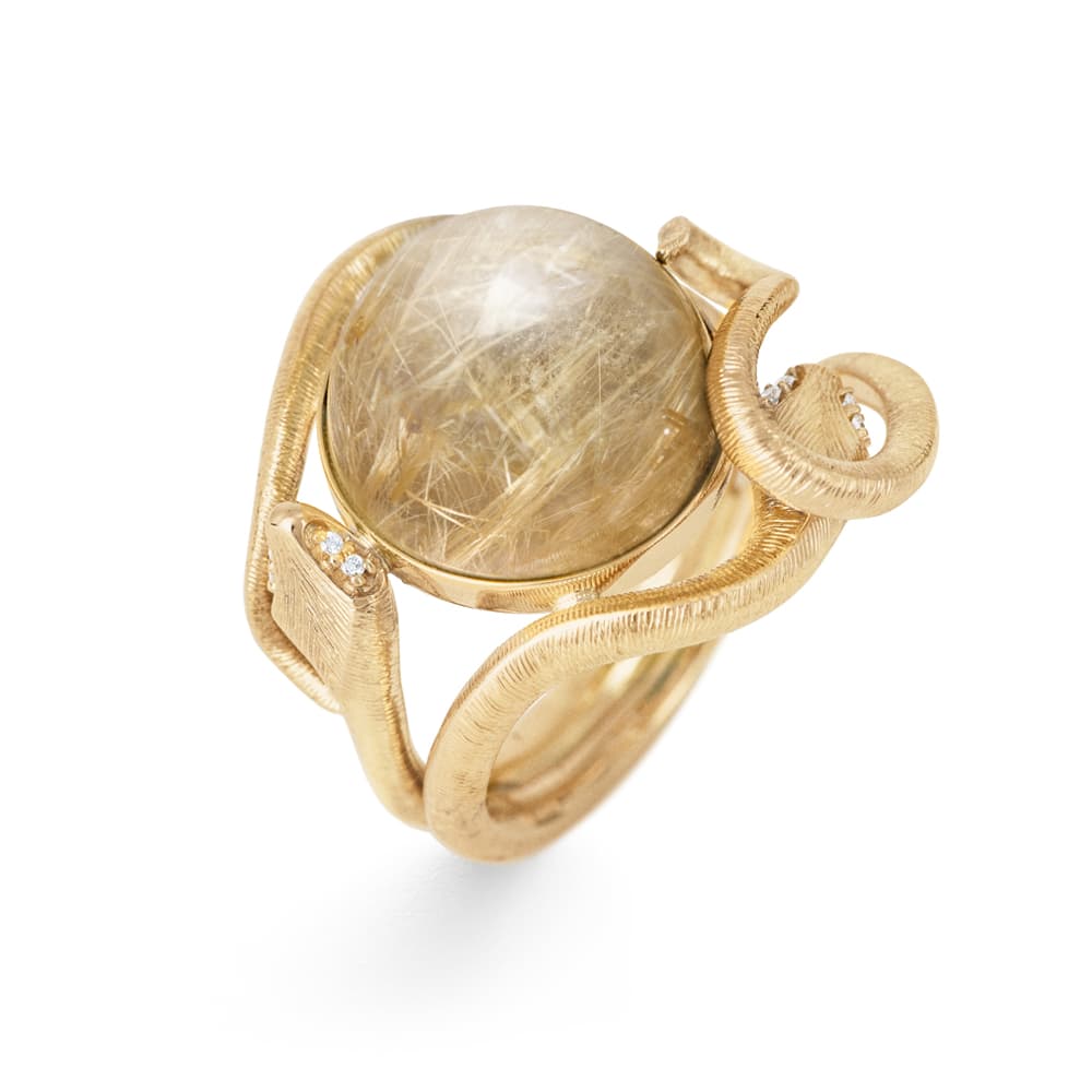 Ring, Snakes Rutilkvarts