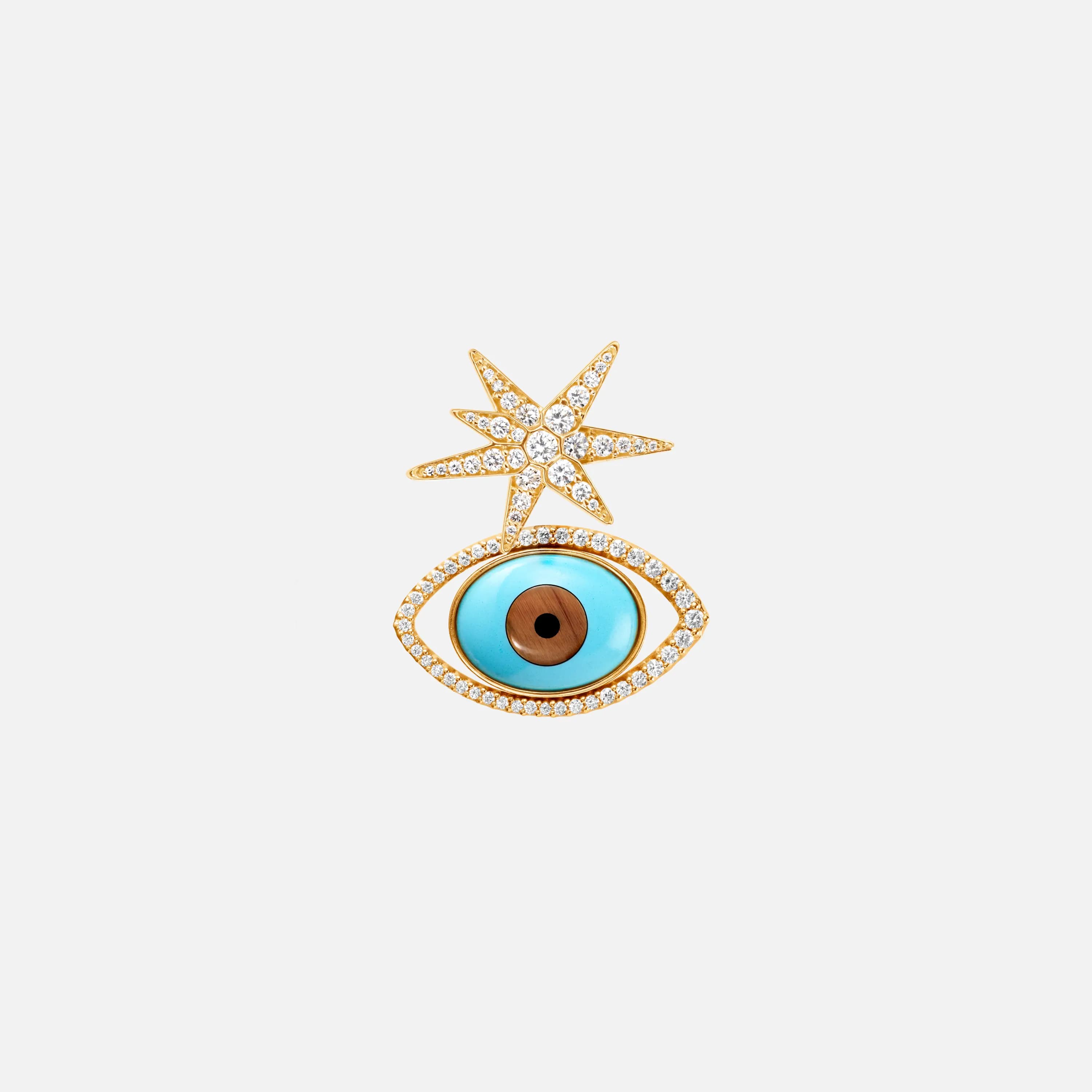 Anheng, Evil Eye med diamanter