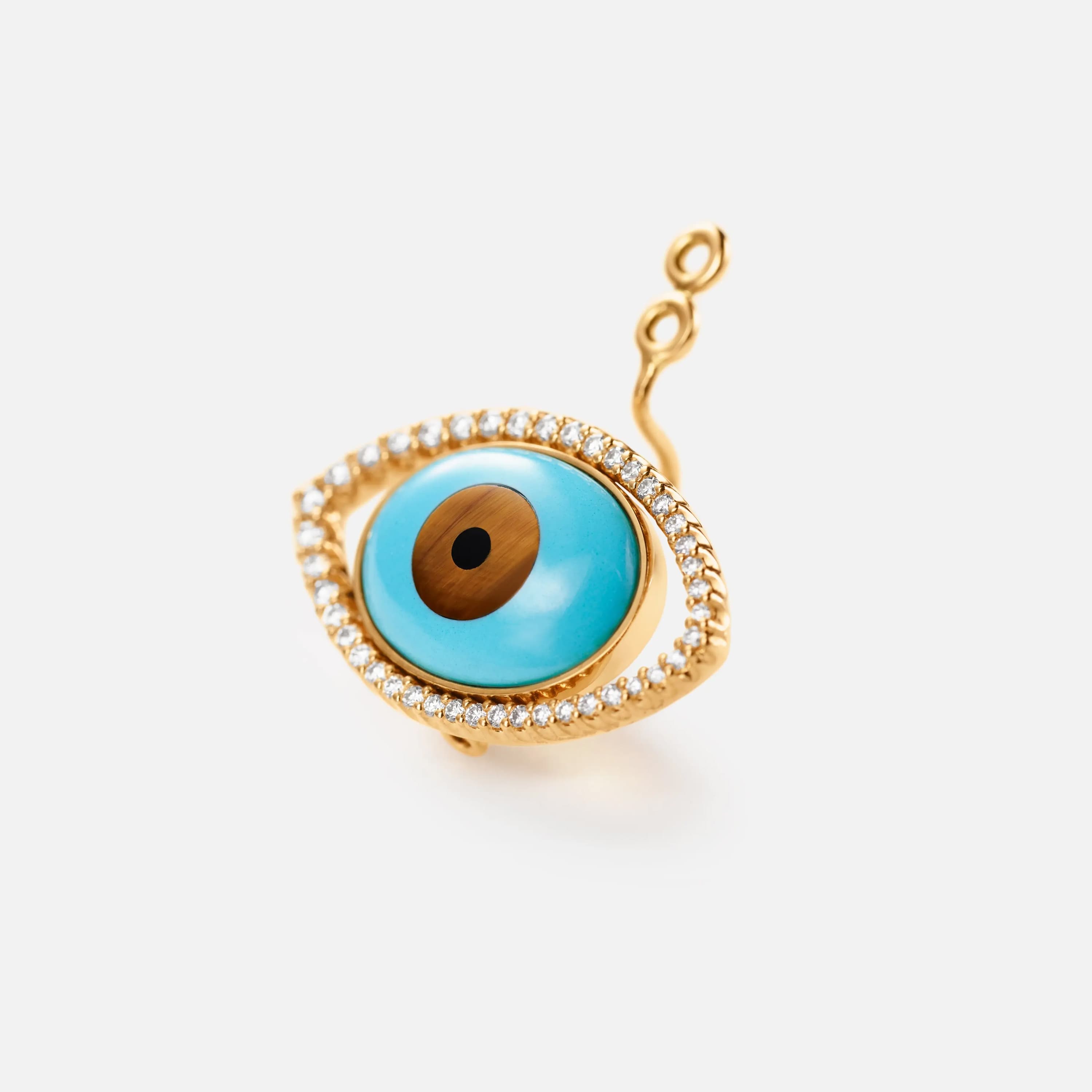 Anheng, Evil Eye med diamanter