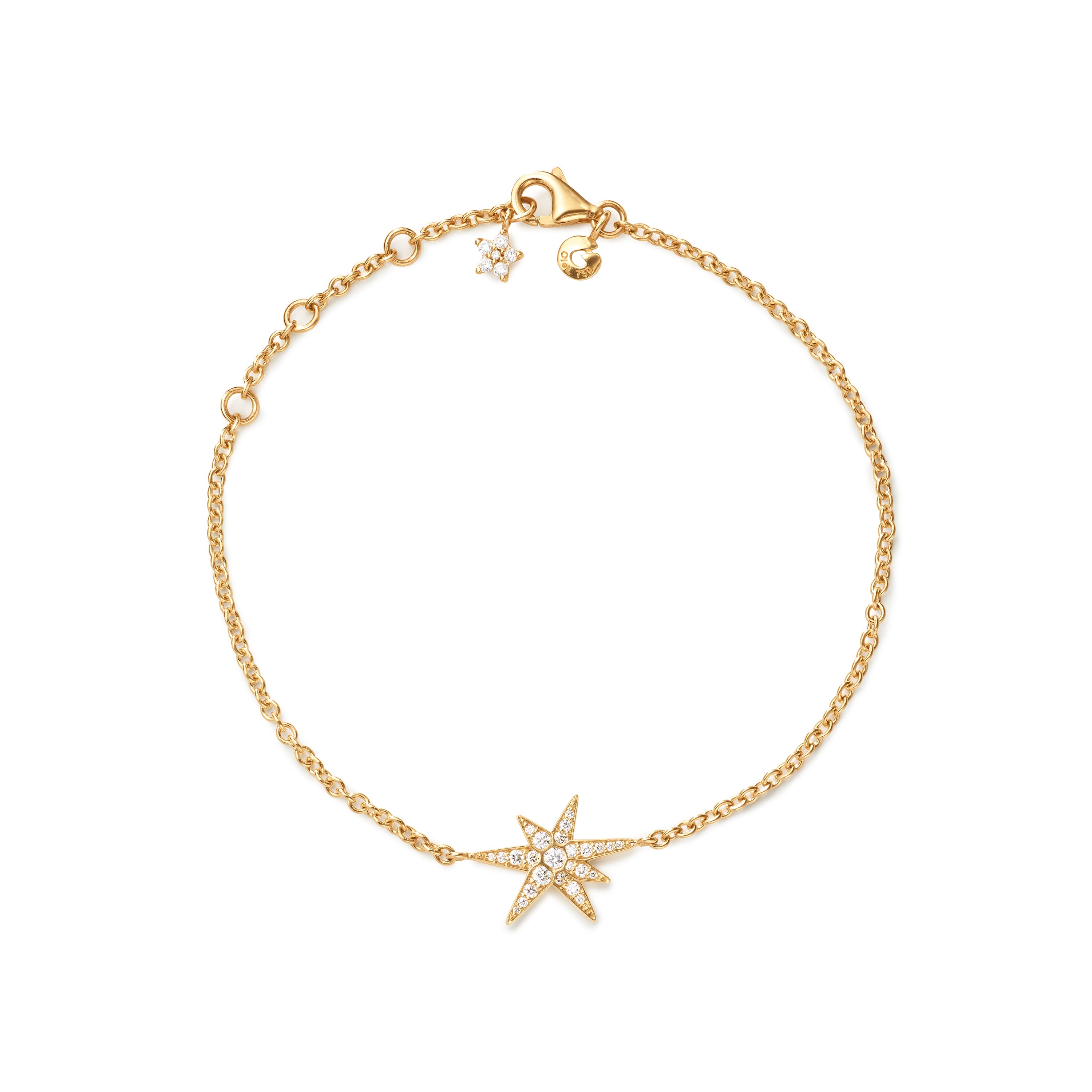Armbånd, Funky Stars 0,15 ct