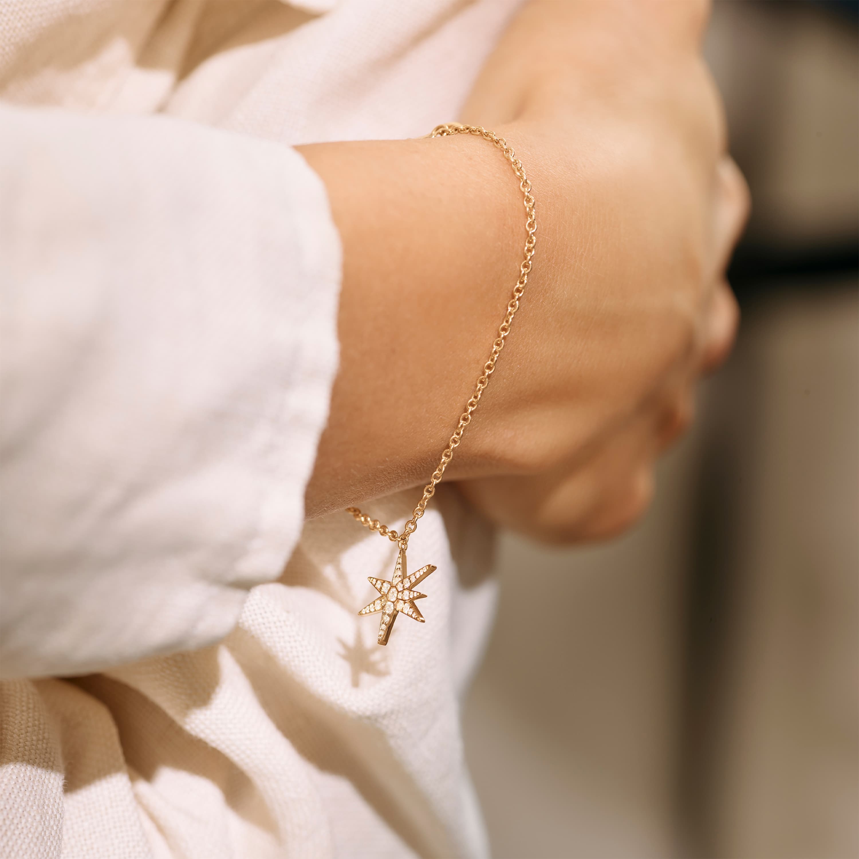 Armbånd, Funky Stars 0,21 ct