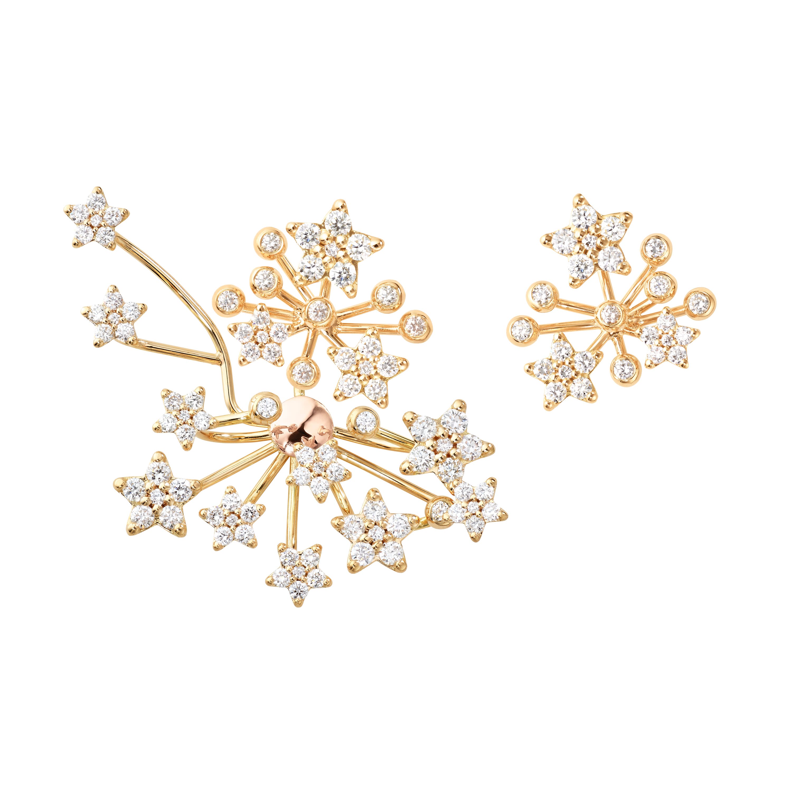 Øredobber, Shooting Stars 0,46 ct