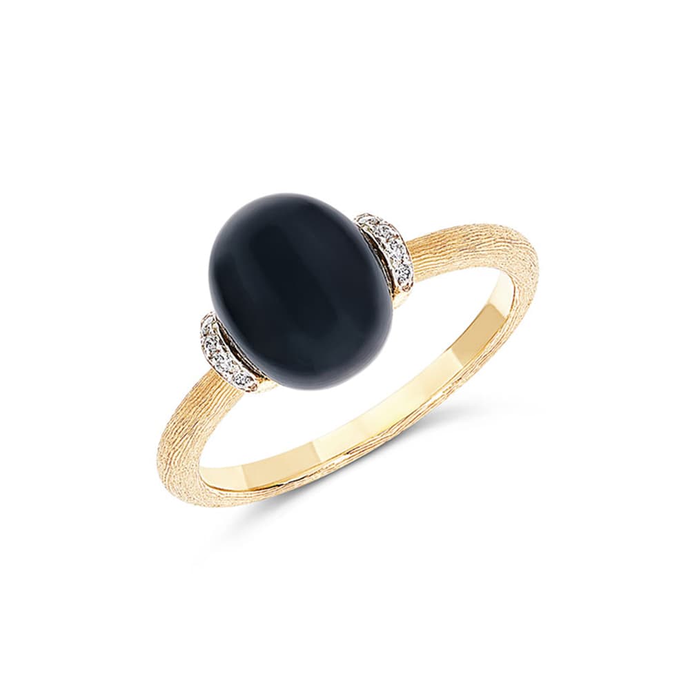 Ring, Dancing In The Rain Mystery Black - Onyx