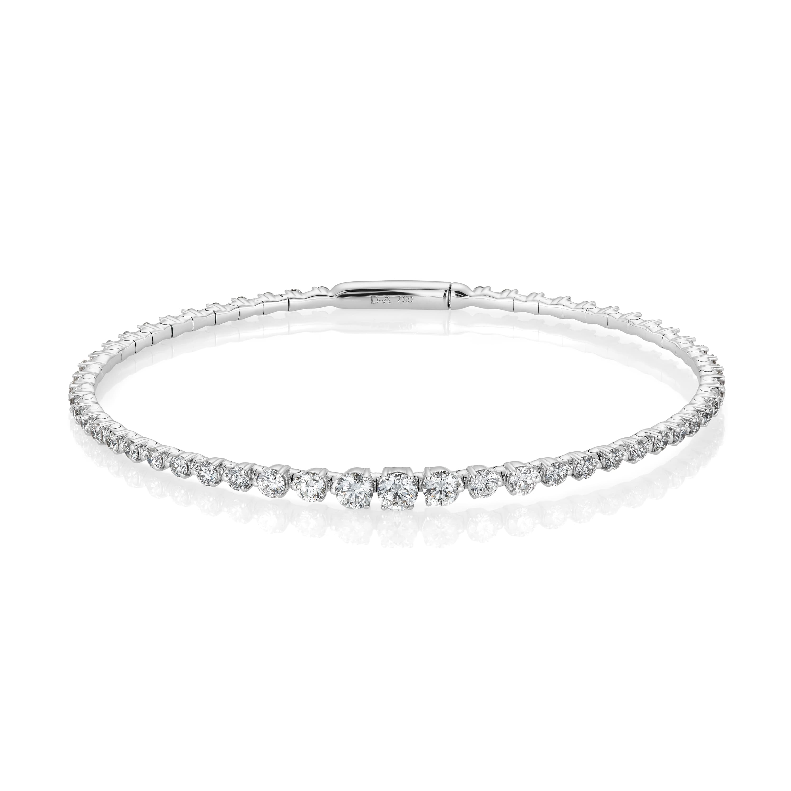 Tennisarmbånd, Star Full 1,75 ct hvitt gull