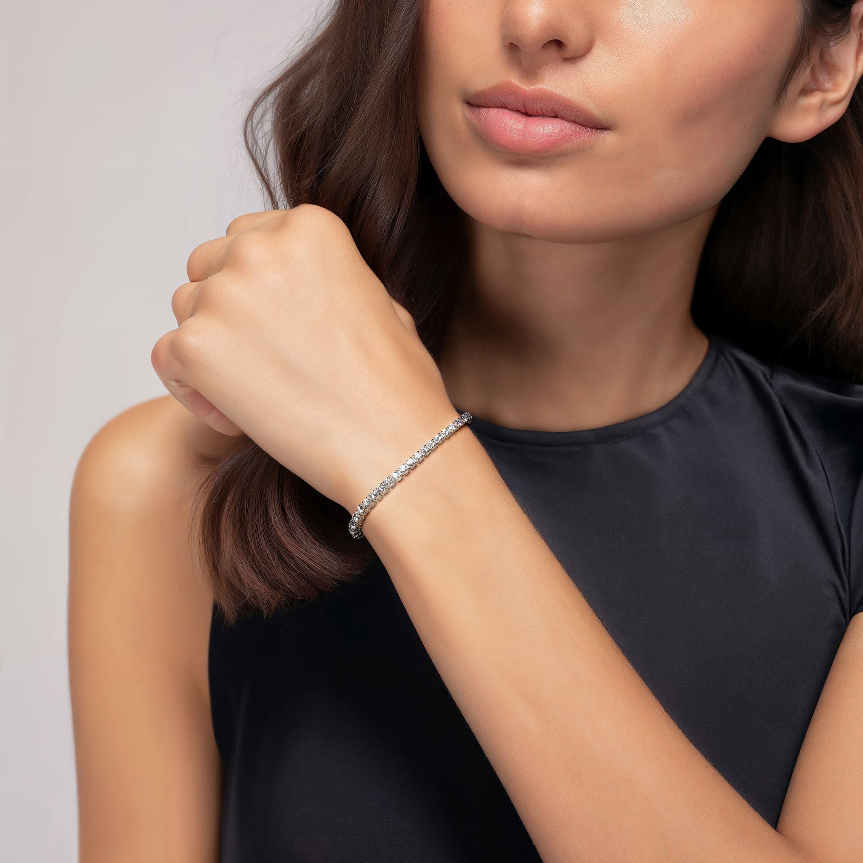 Tennisarmbånd, Diamanter 3,00 ct