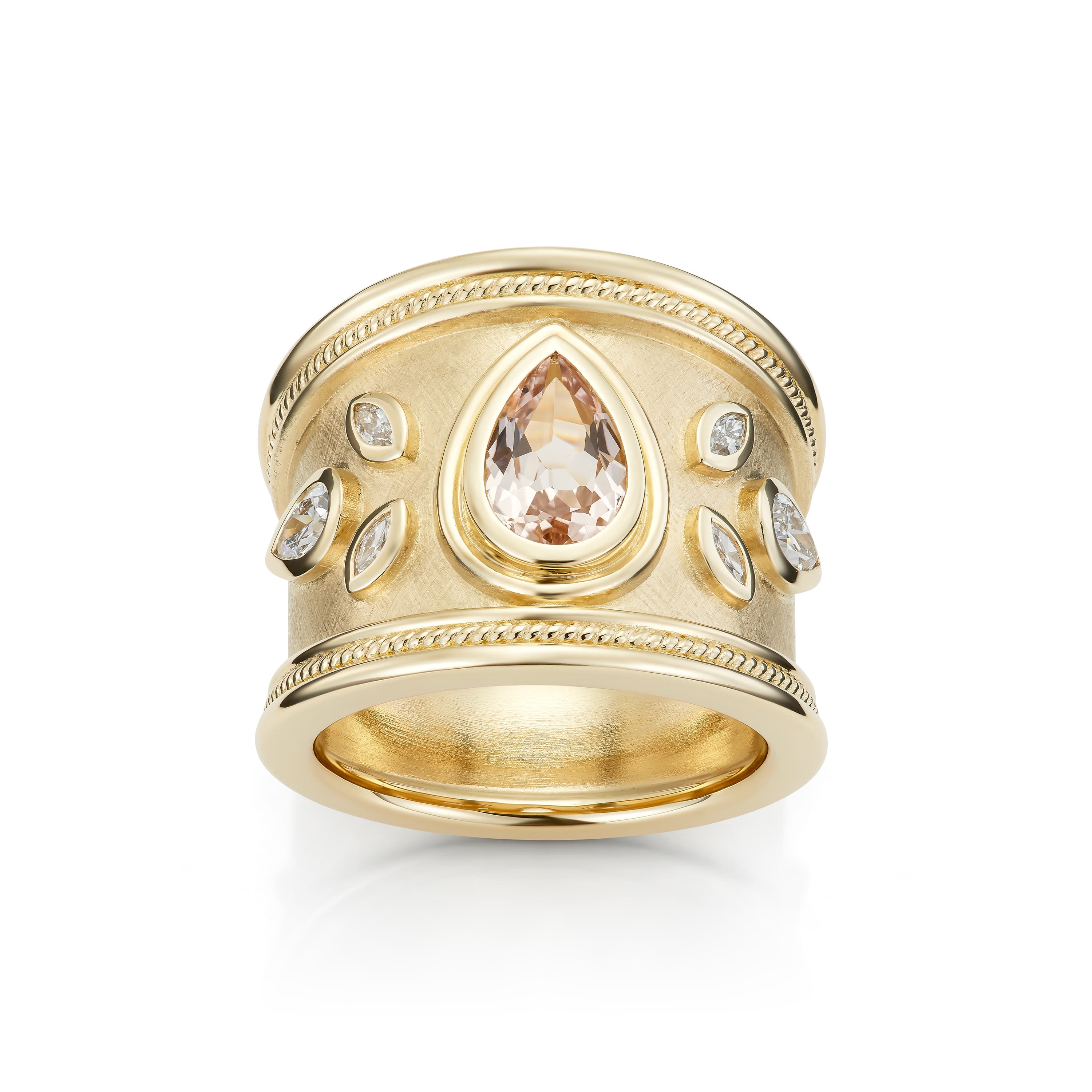 Ring, Deco Byzantine Morganitt