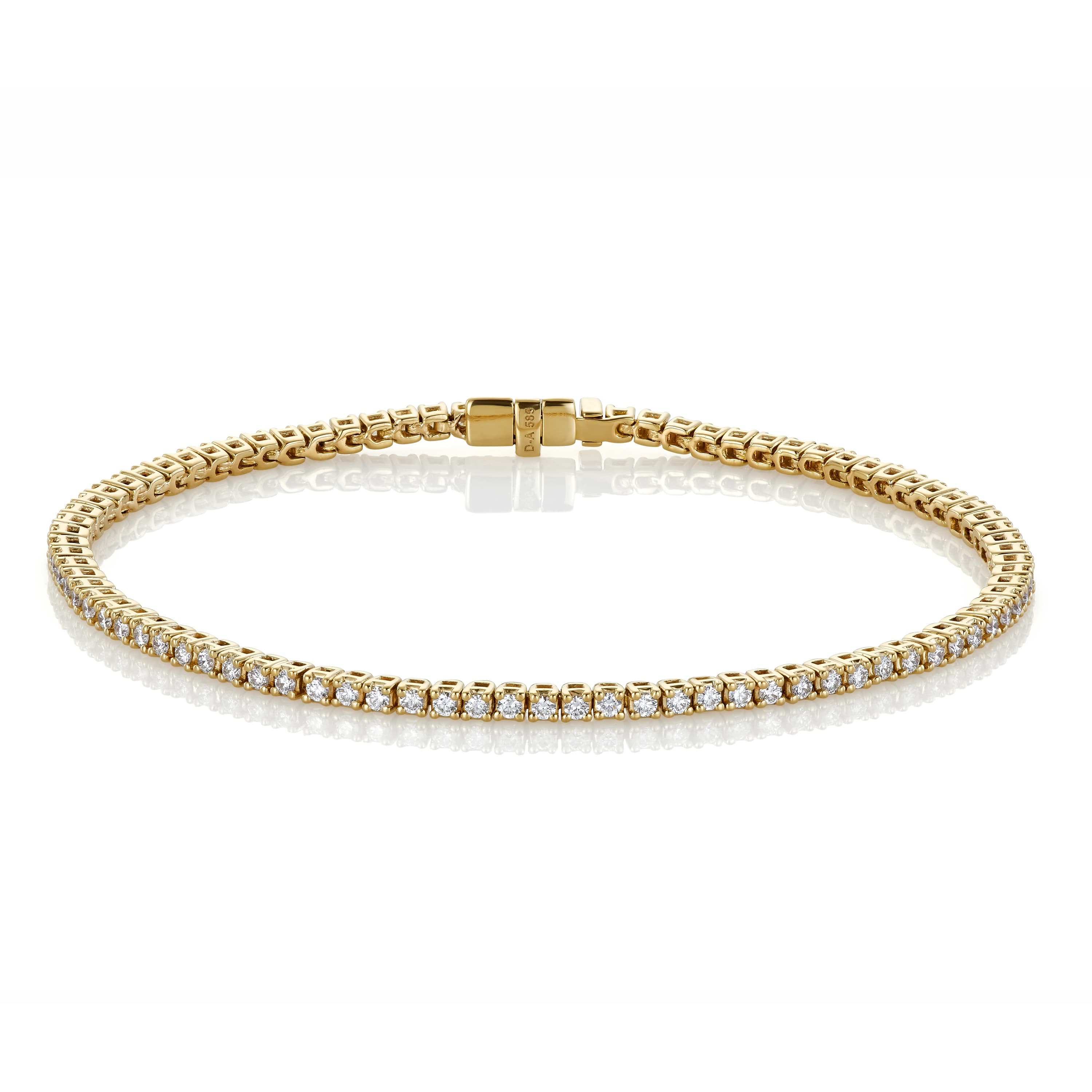 Tennisarmbånd, Diamanter 1,50 ct