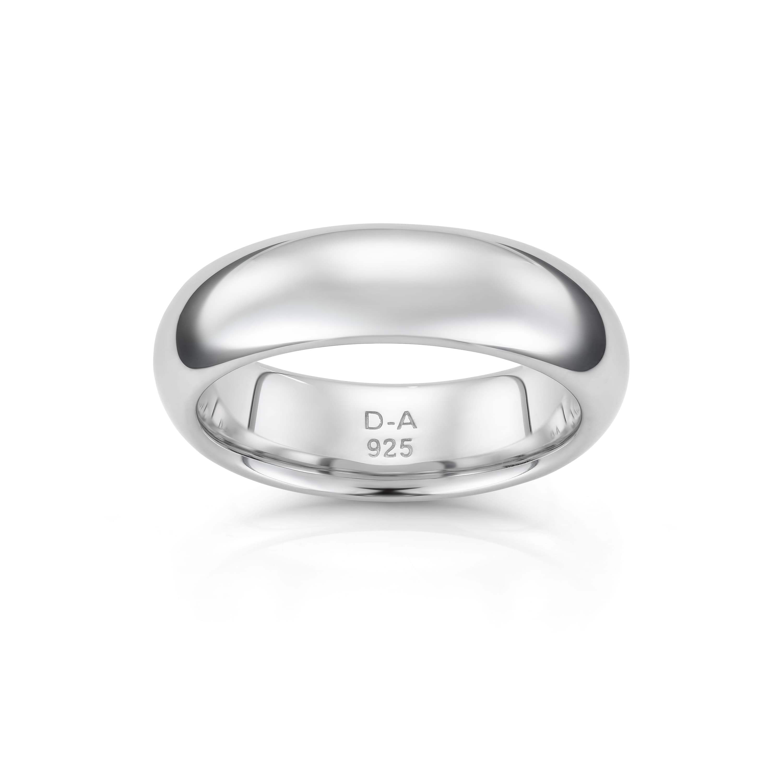 Ring, Soft bold 6 mm