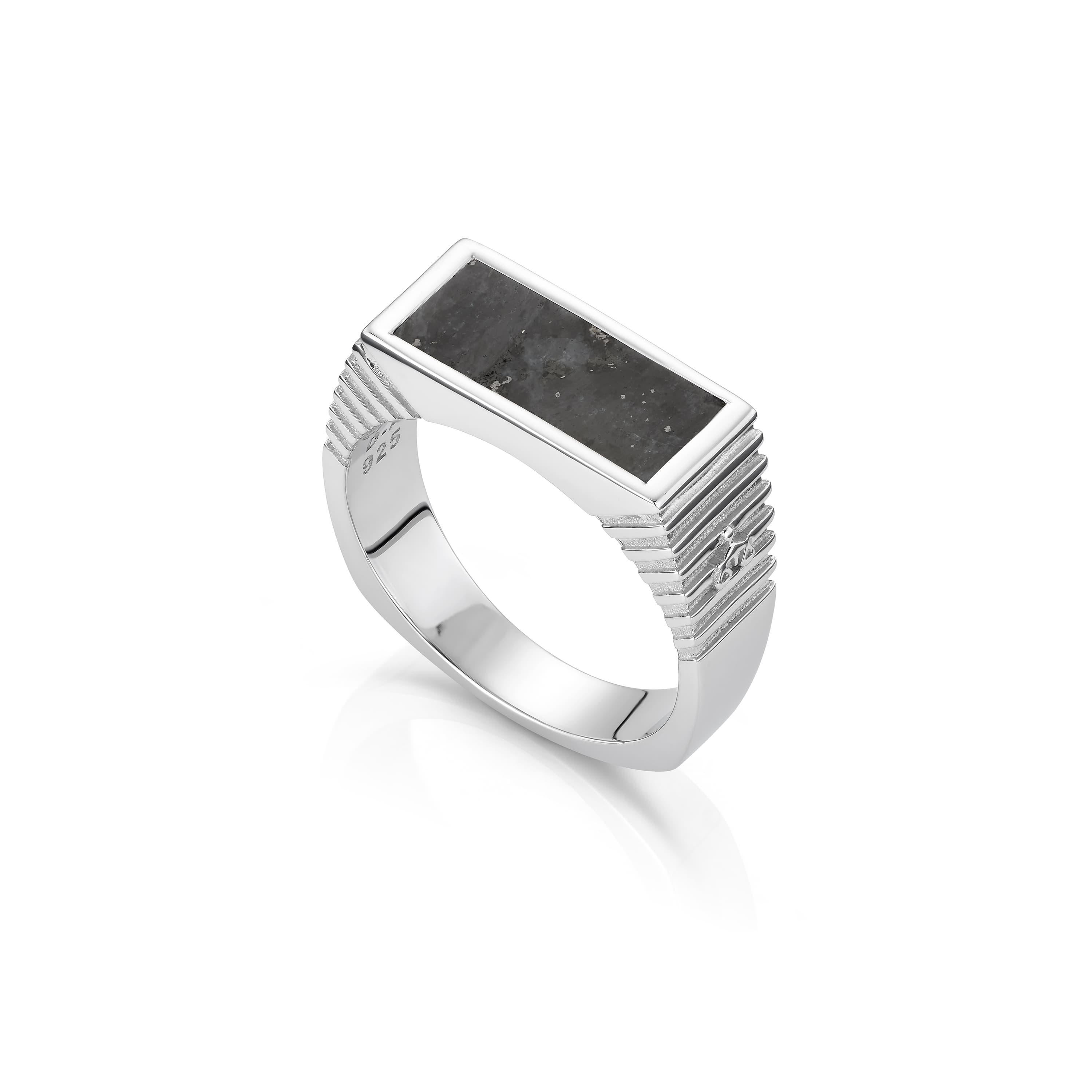 Ring, Deco Pearl Granite