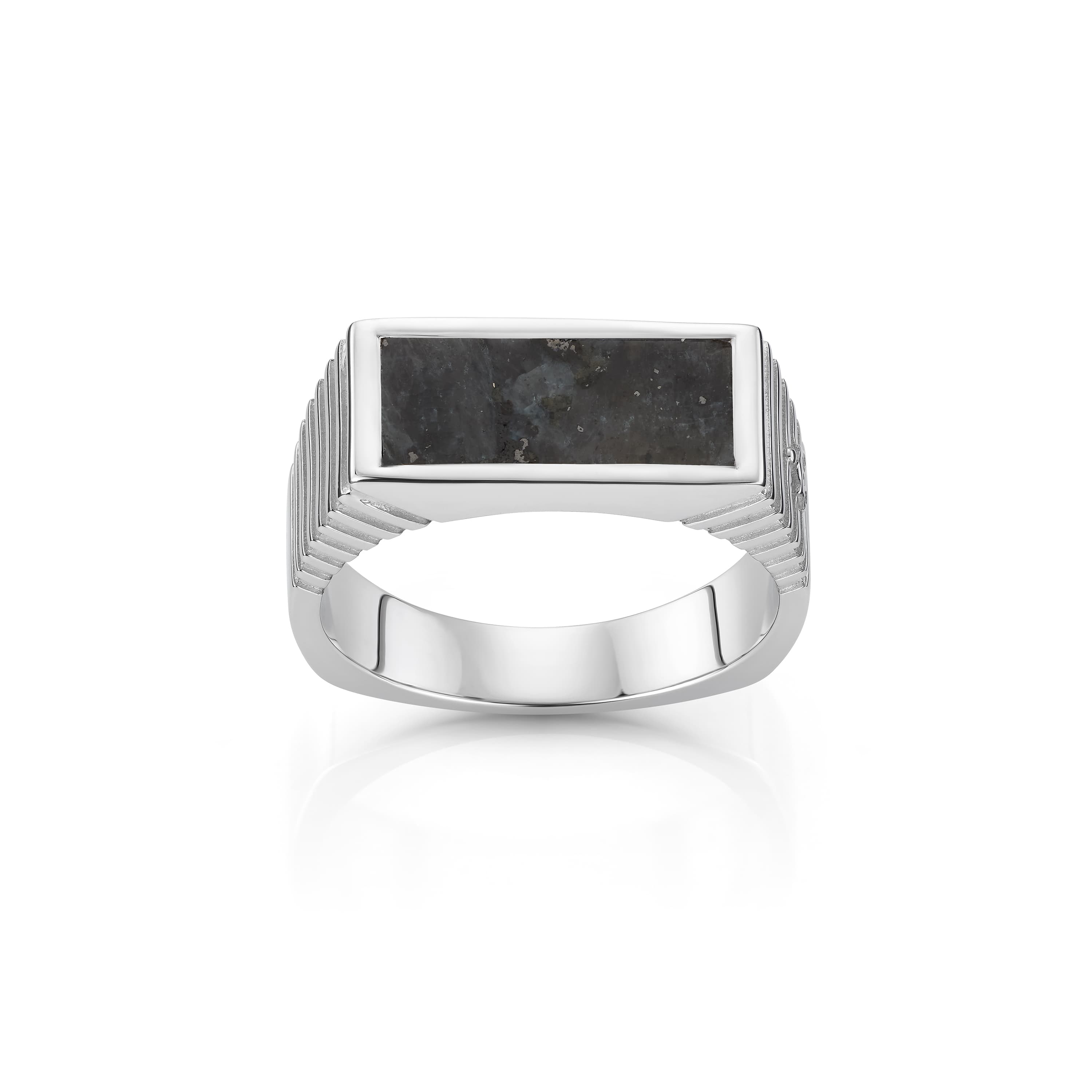 Ring, Deco Pearl Granite
