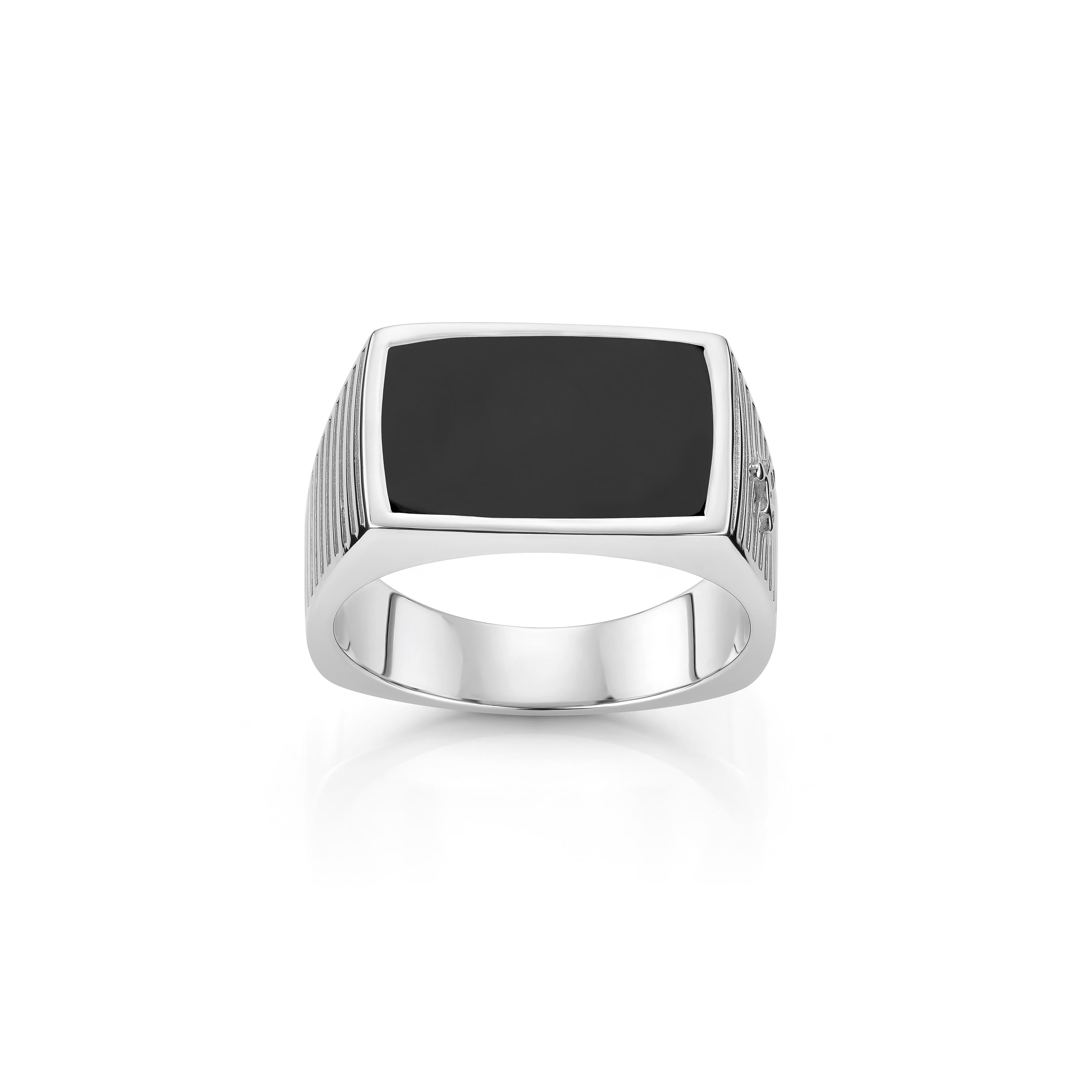 Ring, Deco Onyx signet