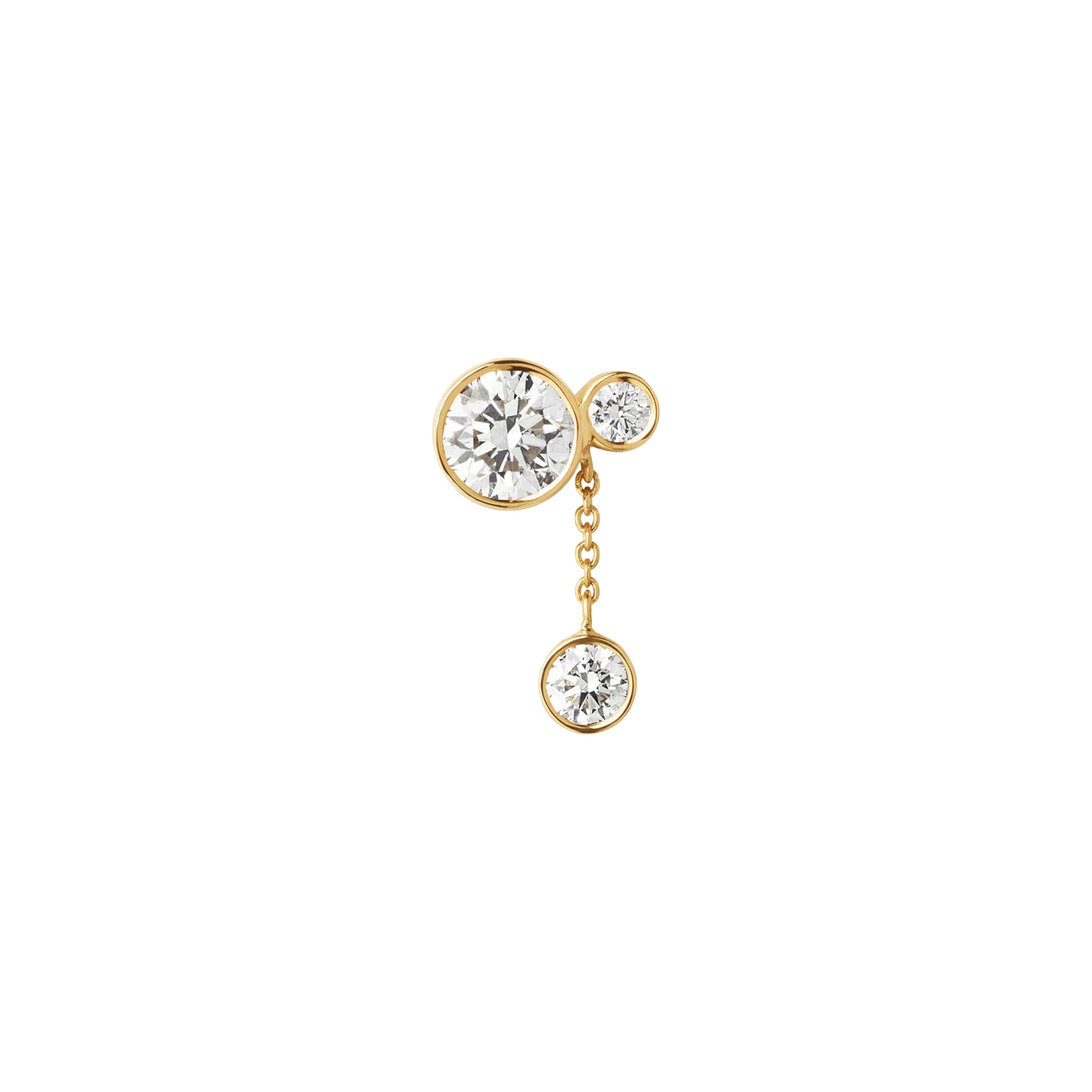 Ørepynt, Grande Lou med diamanter 0,21 ct