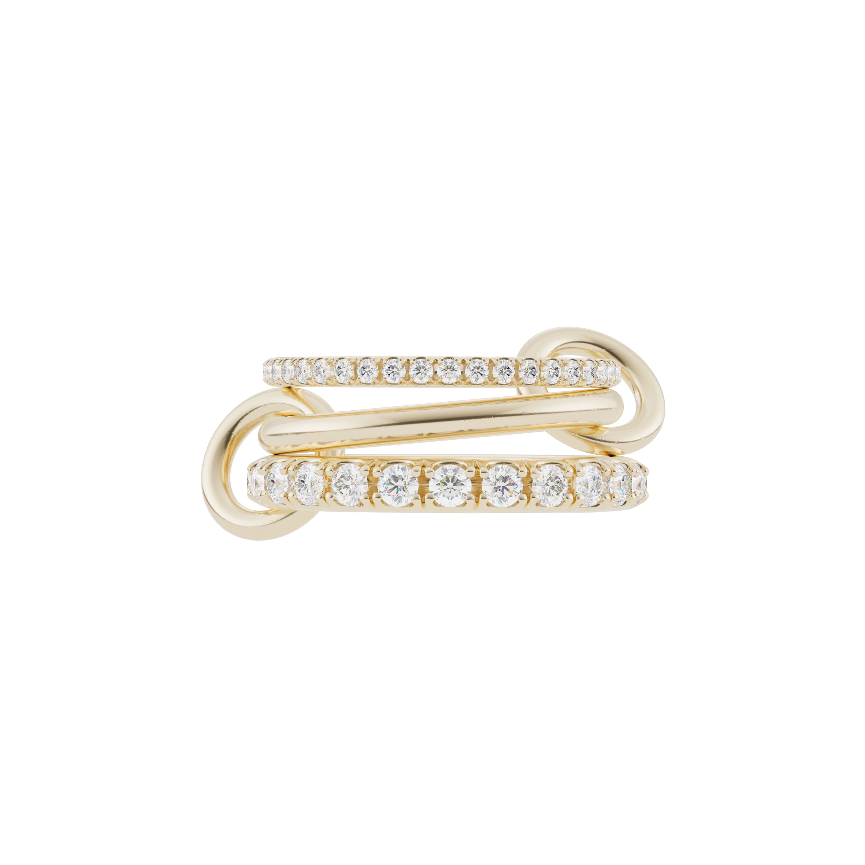 Ring, Norah Pavé diamanter 1,65 ct gult gull