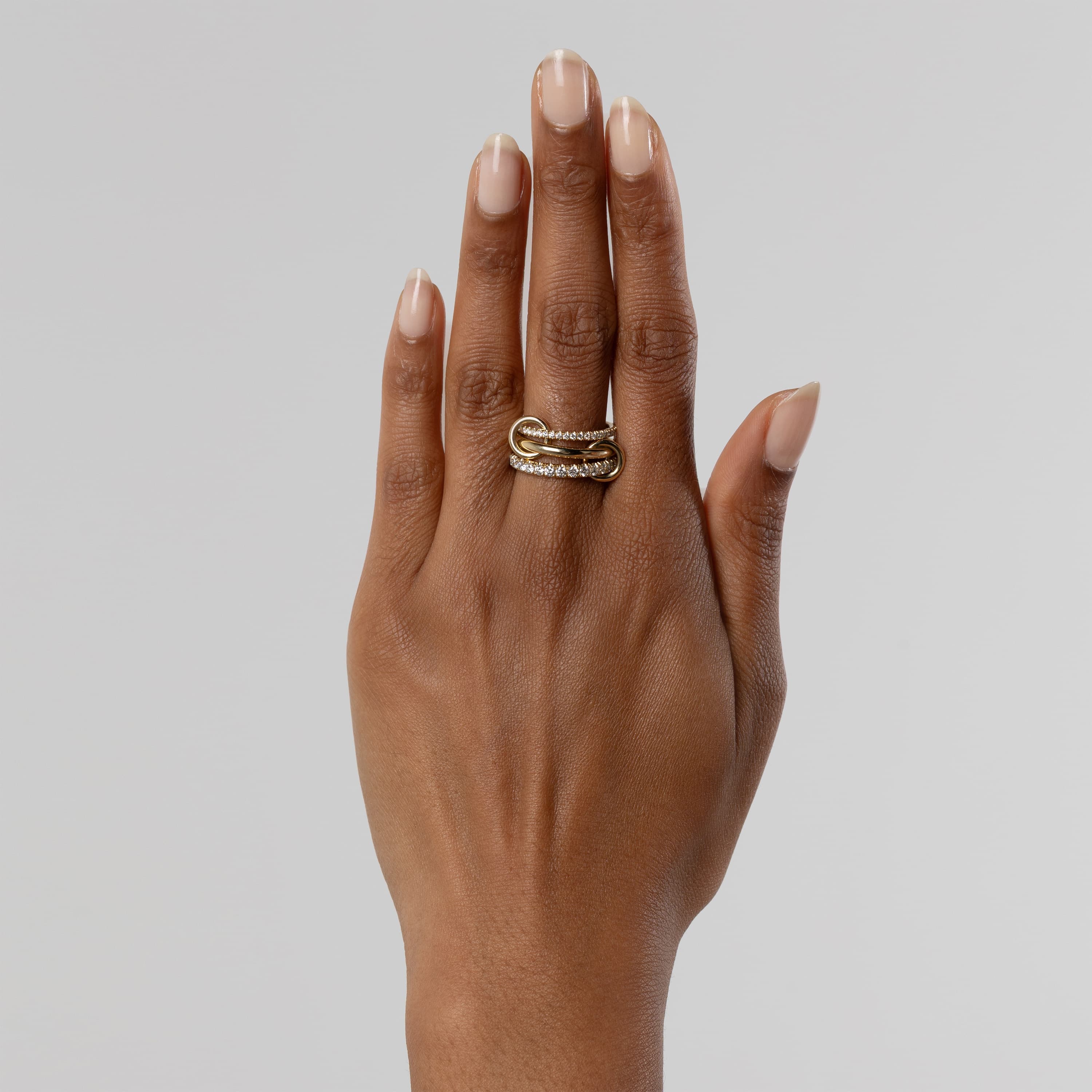Ring, Norah Pavé diamanter 1,65 ct gult gull