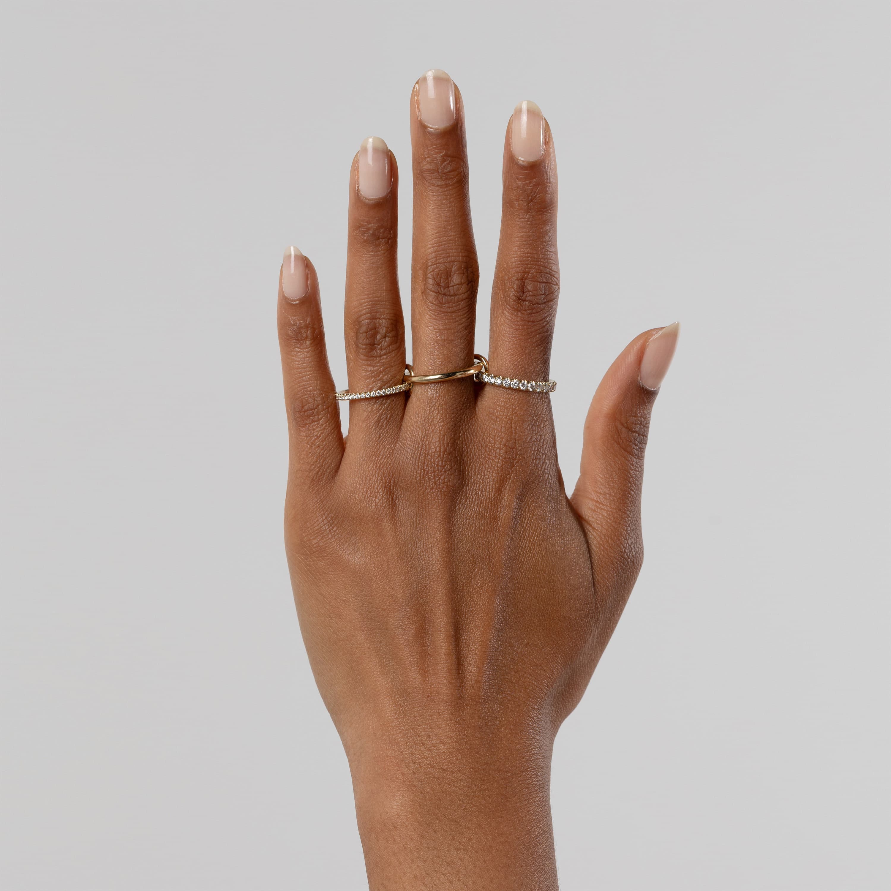 Ring, Norah Pavé diamanter 1,65 ct gult gull