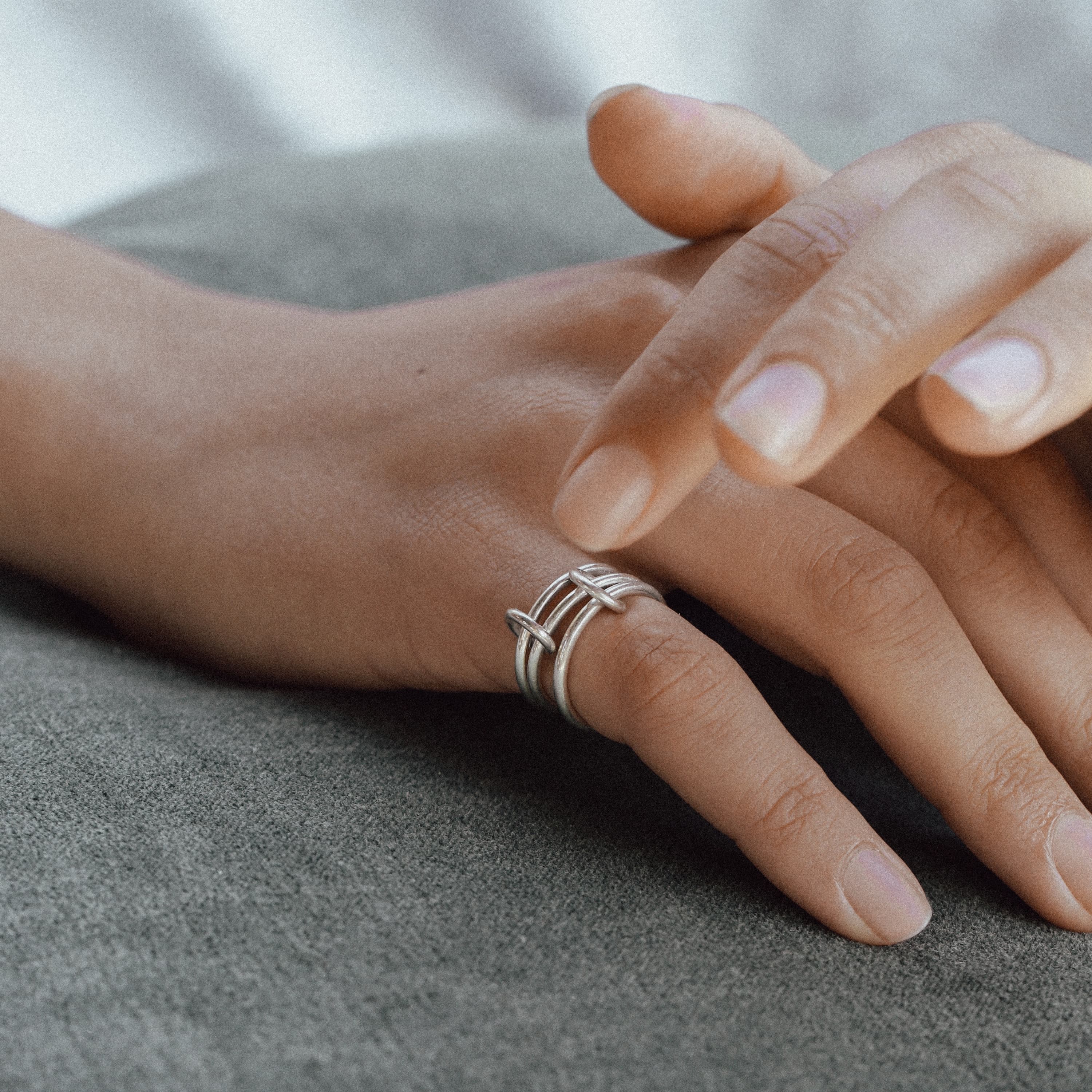 Ring, Solarium sølv