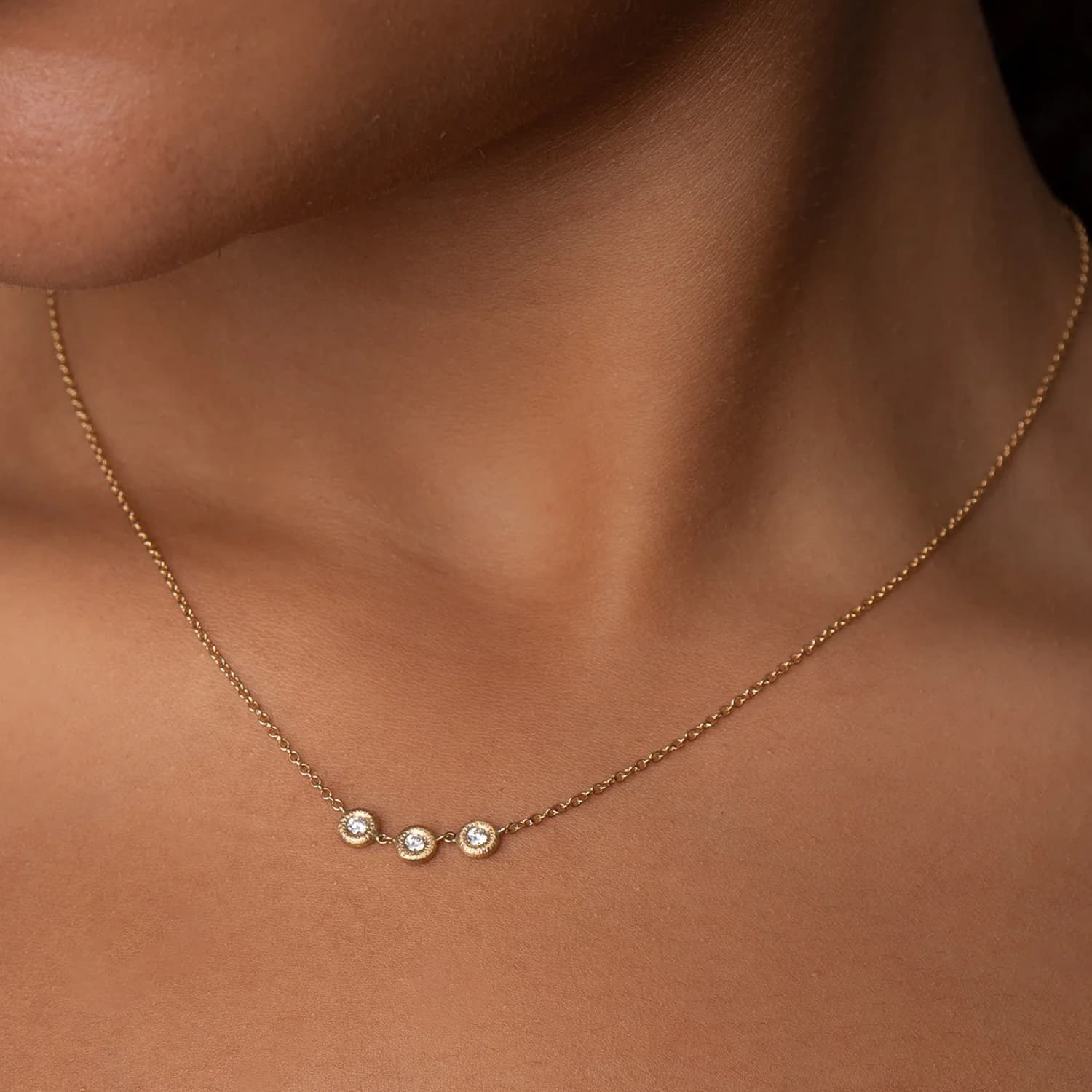 Kjede, Glory Trio 0,12 ct