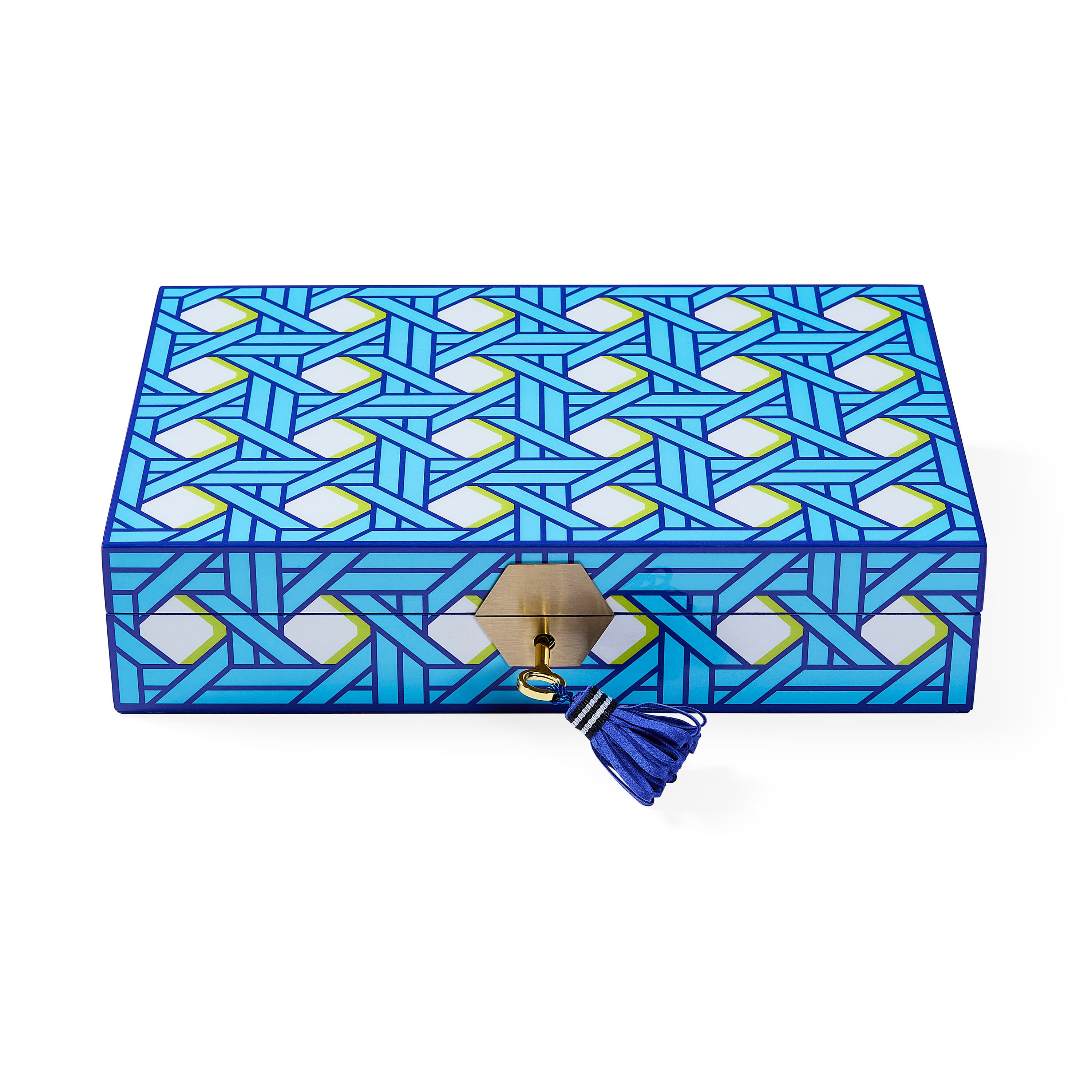 Smykkeskrin, Basketweave Lacquer