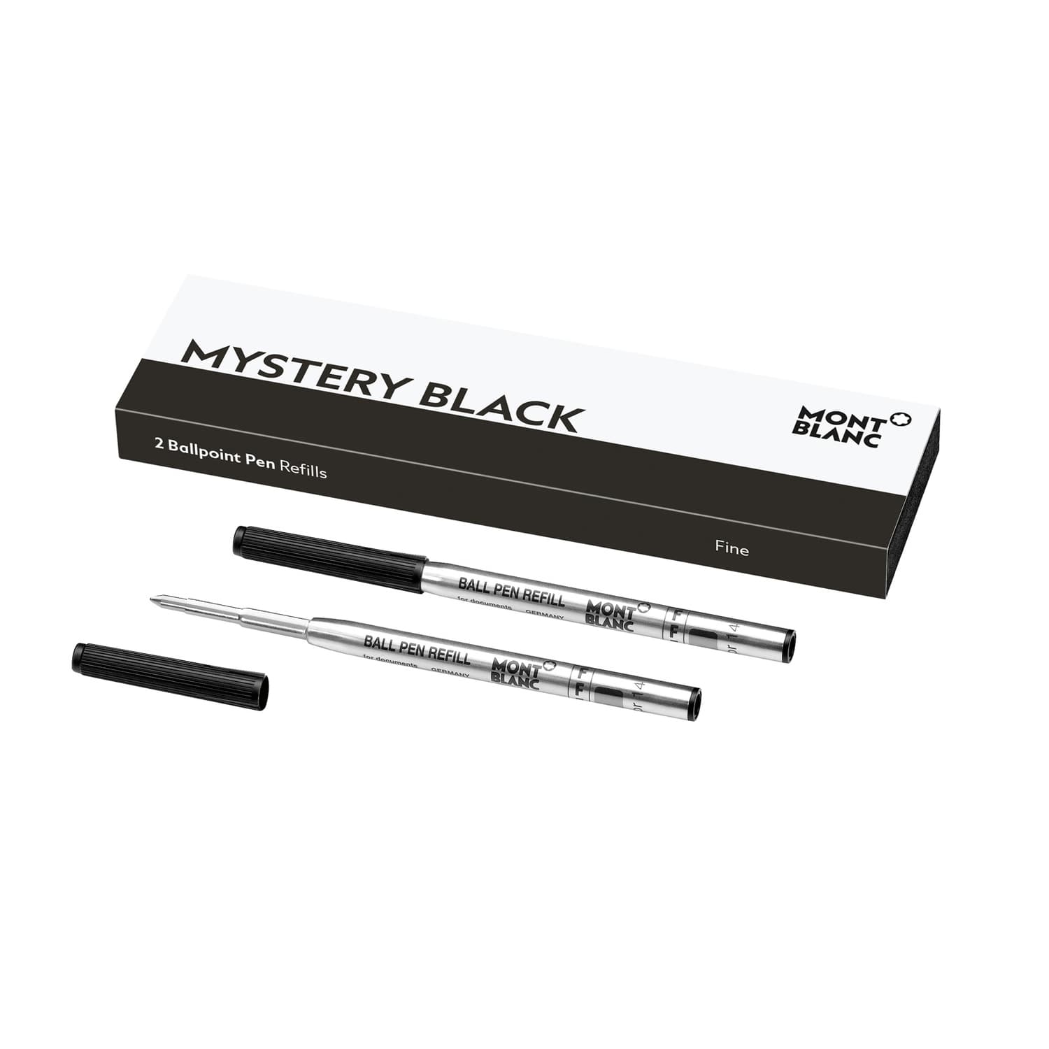 Refill, Ballpoint (F) Mystery Black