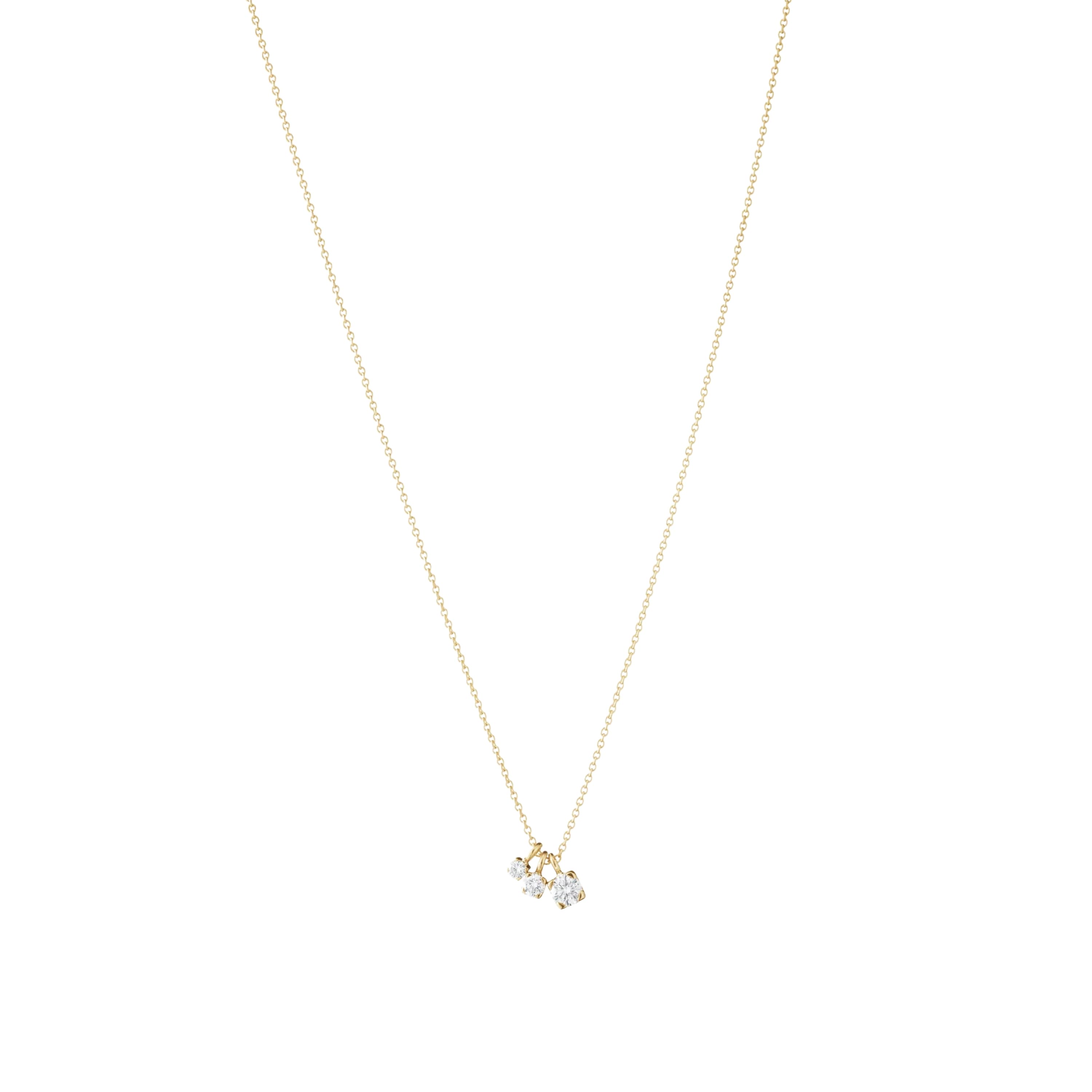 Kjede, Glaçon diamanter 0,25 ct