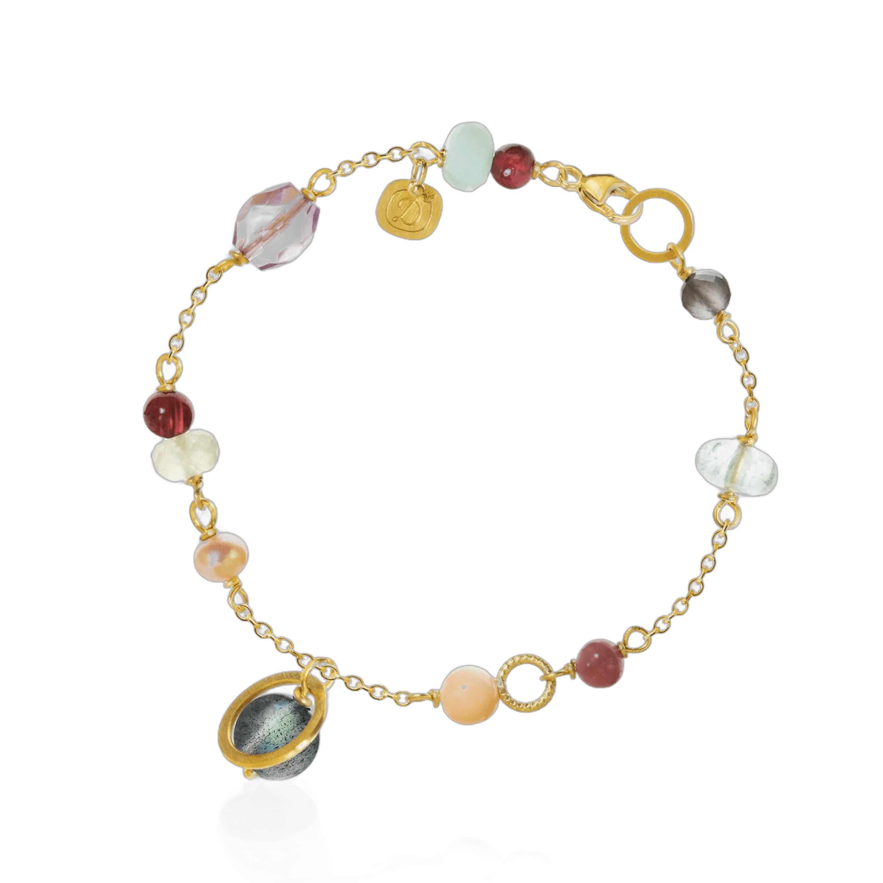 Armbånd, Piccolo Daybreak gult gull