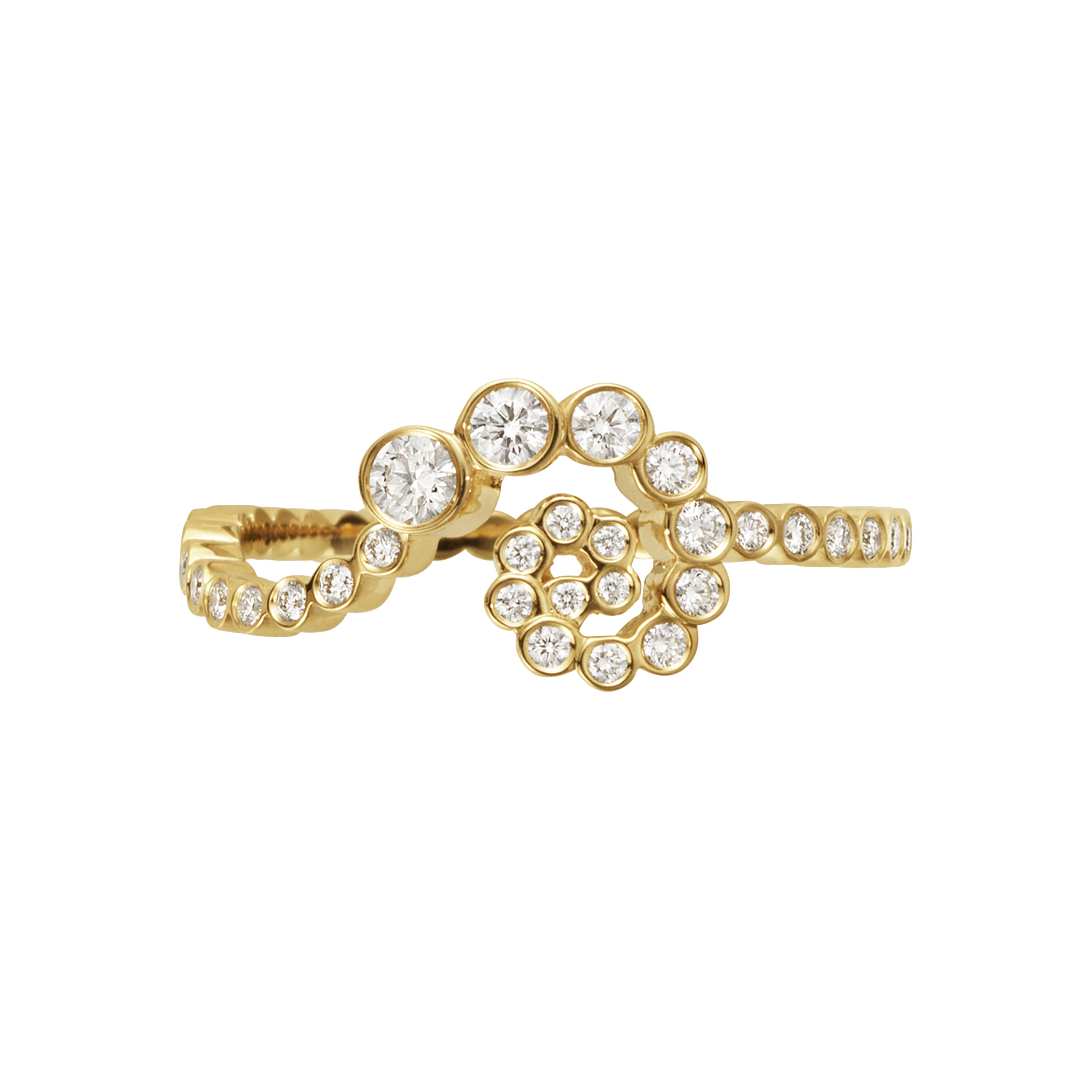 Ring, Rêve Escargot diamanter 0,44 ct