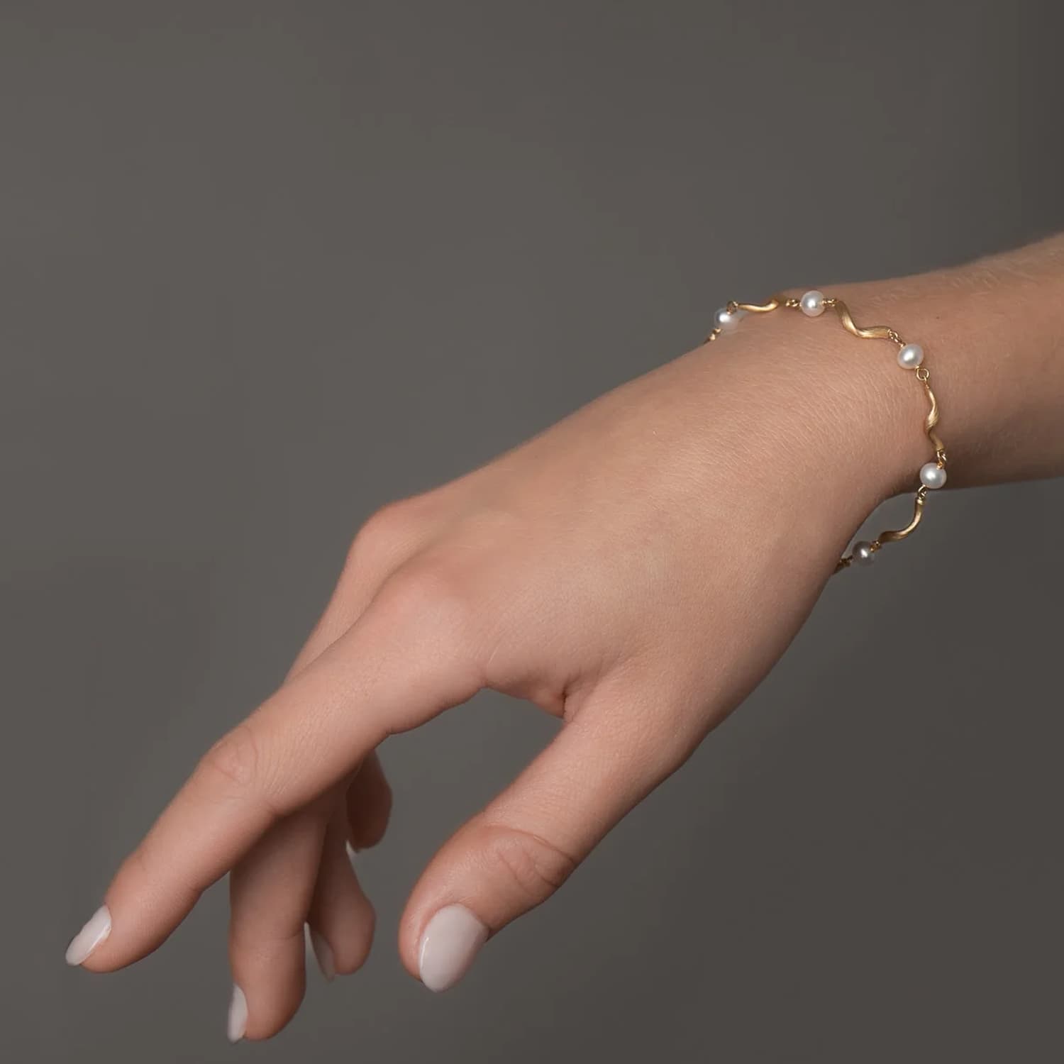 Armbånd, Vega Pearl gull