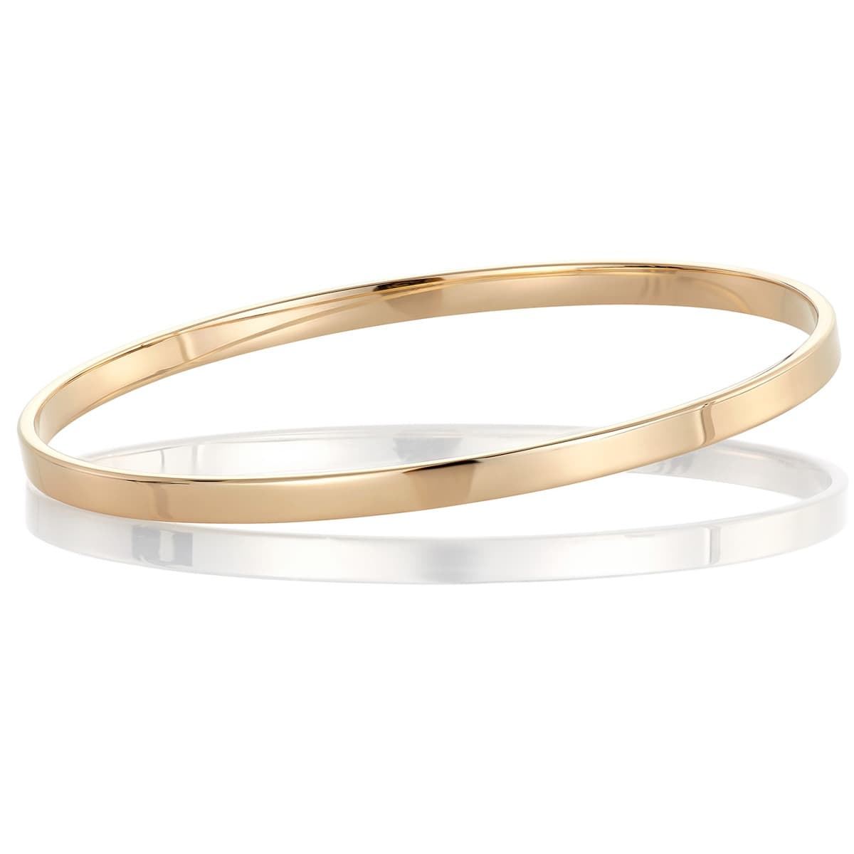 Armring, Flat massiv gult gull