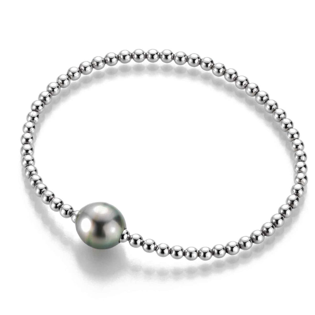 Armbånd, Flex Tahitiperle 9-11 mm
