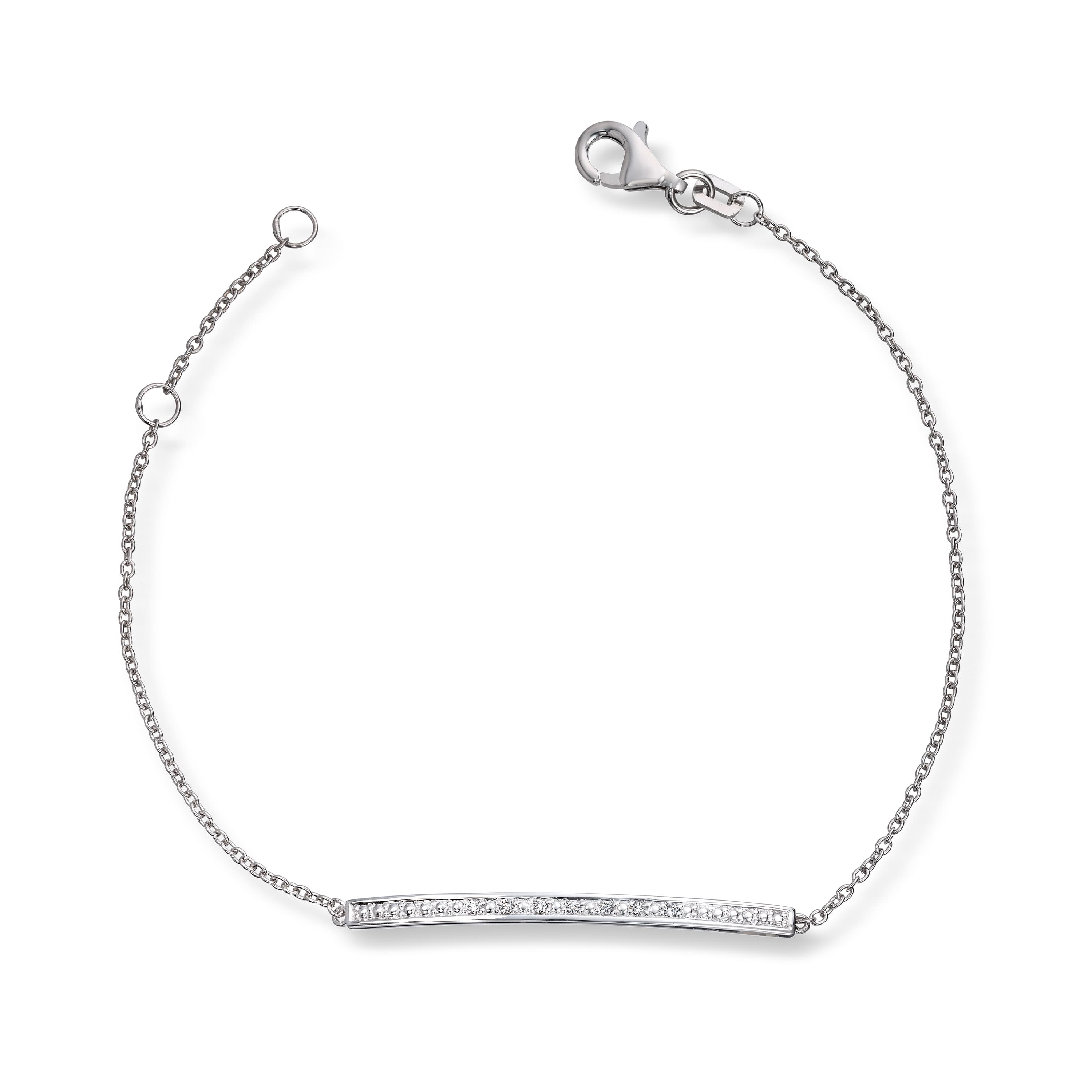 Armbånd, Plate med diamanter