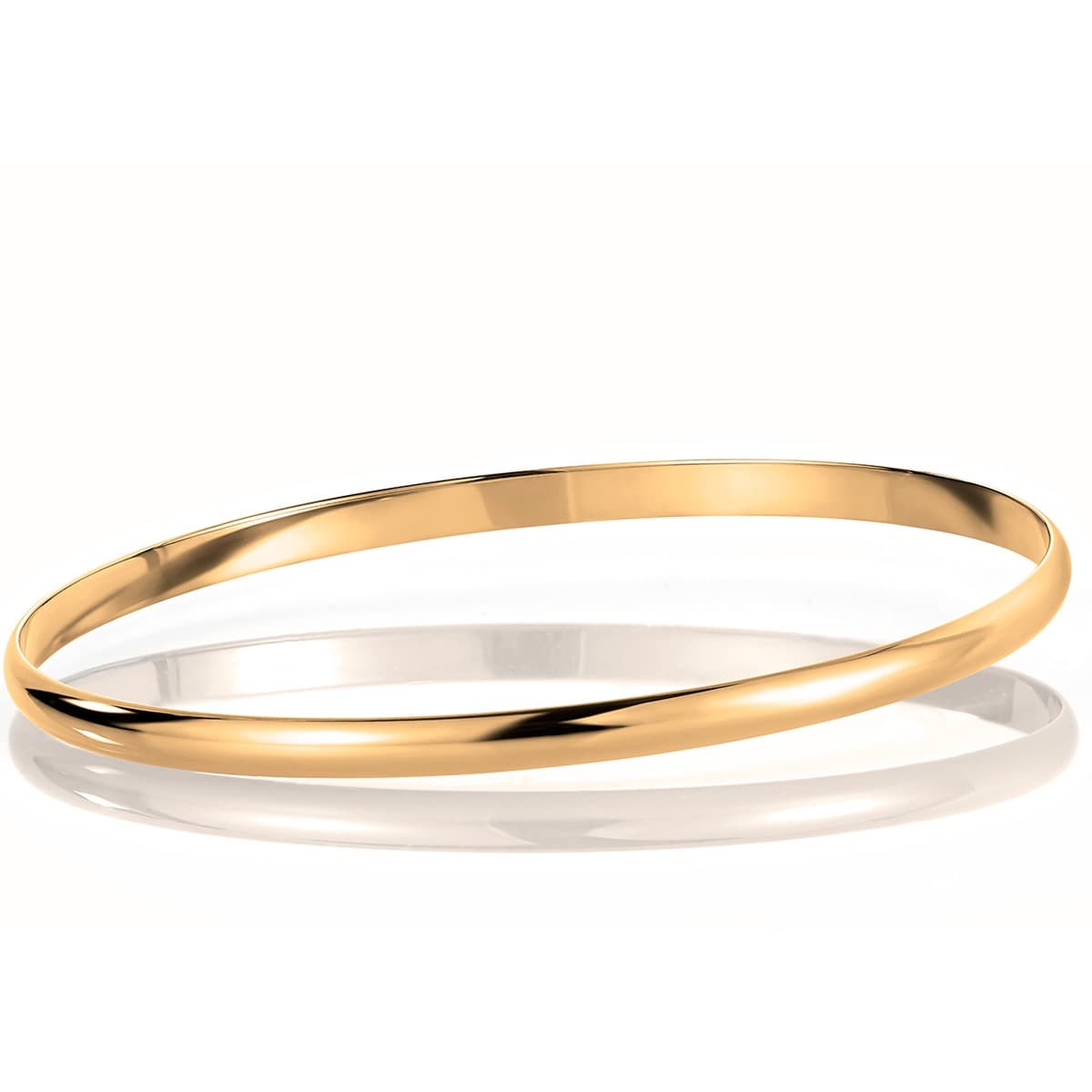 Armring, Buet massiv gult gull
